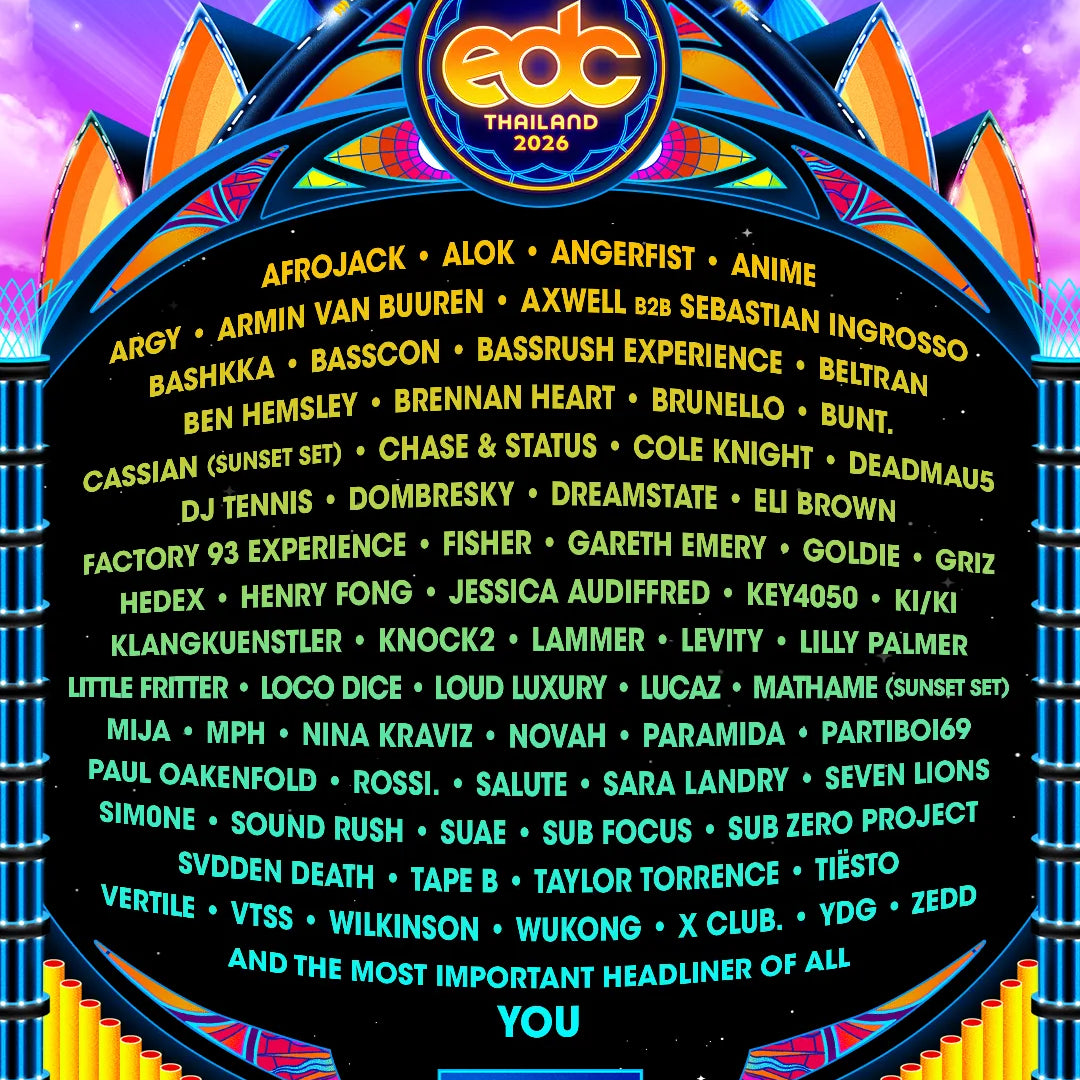 Paul Oakenfold - edc Thailand