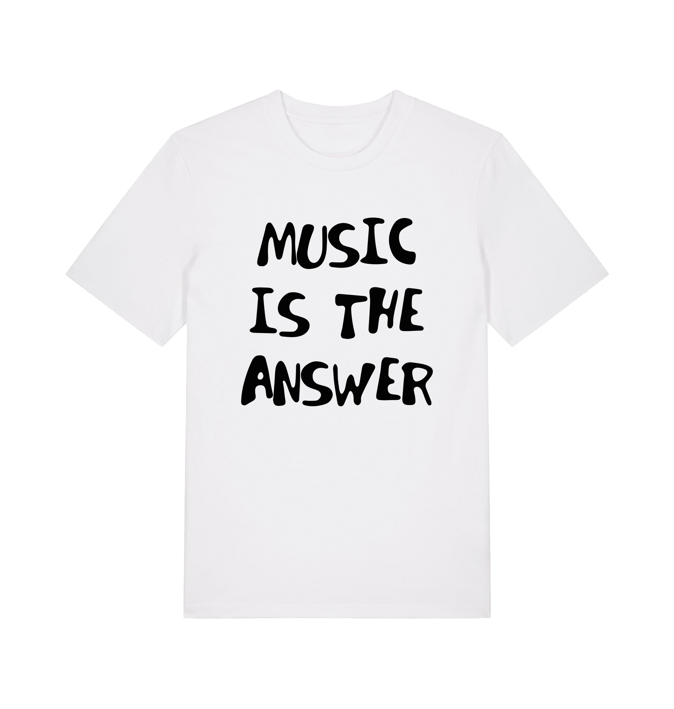Danny Tenaglia Music Is The Answer Black Graffiti Print Men's Organic T Shirt-Essential Republik-Essential Republik