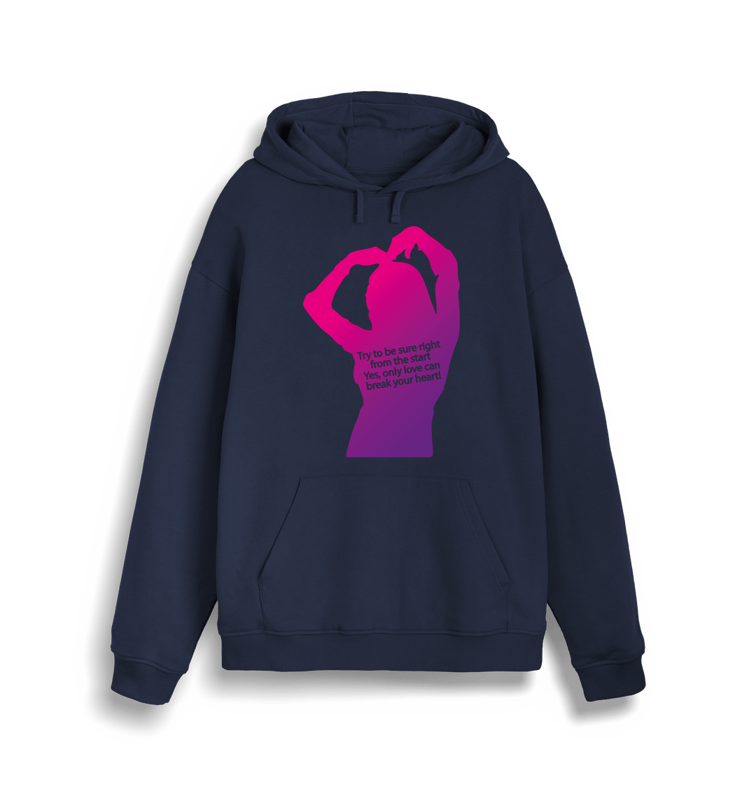 Blood & Sweat Only Love Can Break Your Heart Unisex Hoodie-Essential Republik-Essential Republik