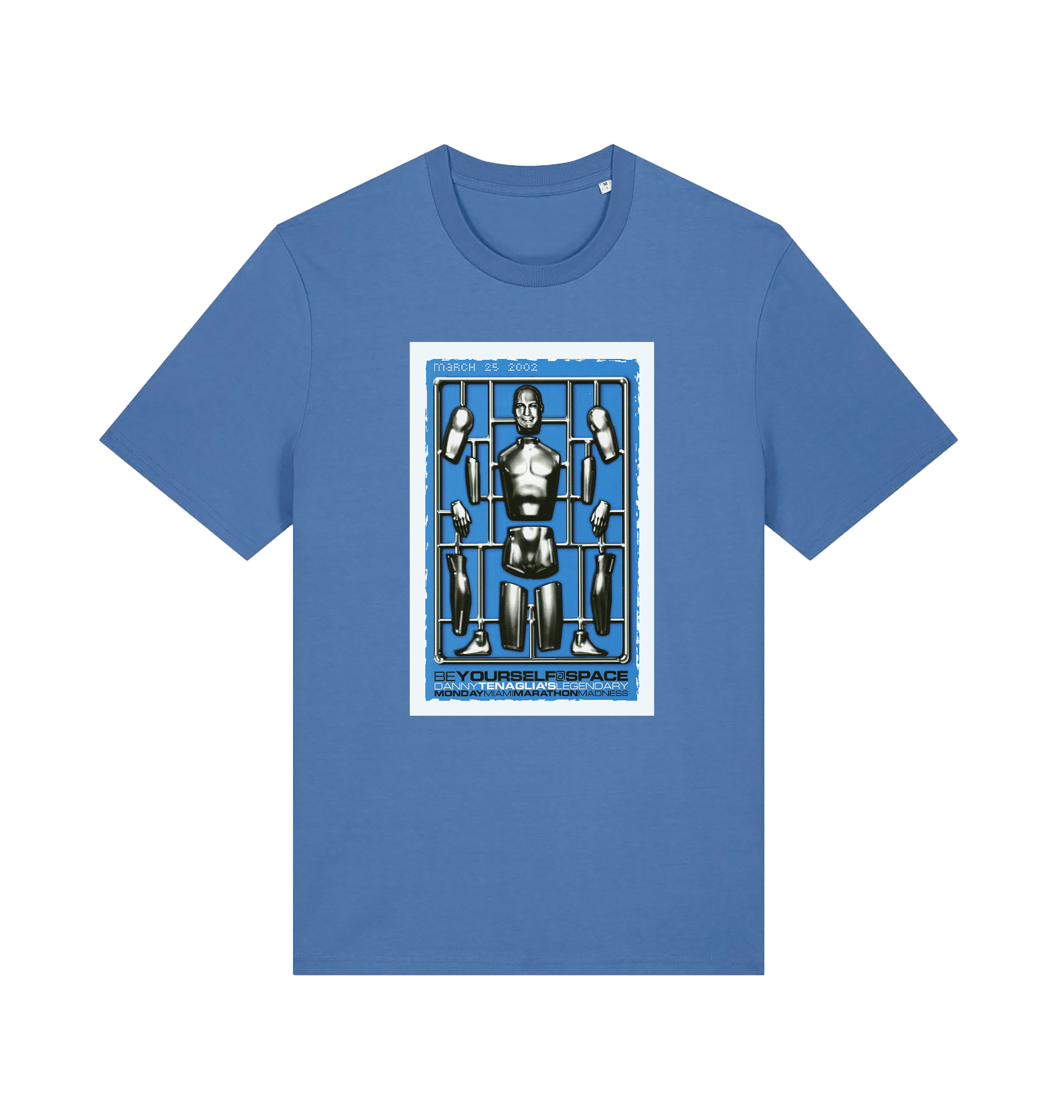 Danny Tenaglia Be Yourself At Space Men's Organic T Shirt-Essential Republik-Essential Republik