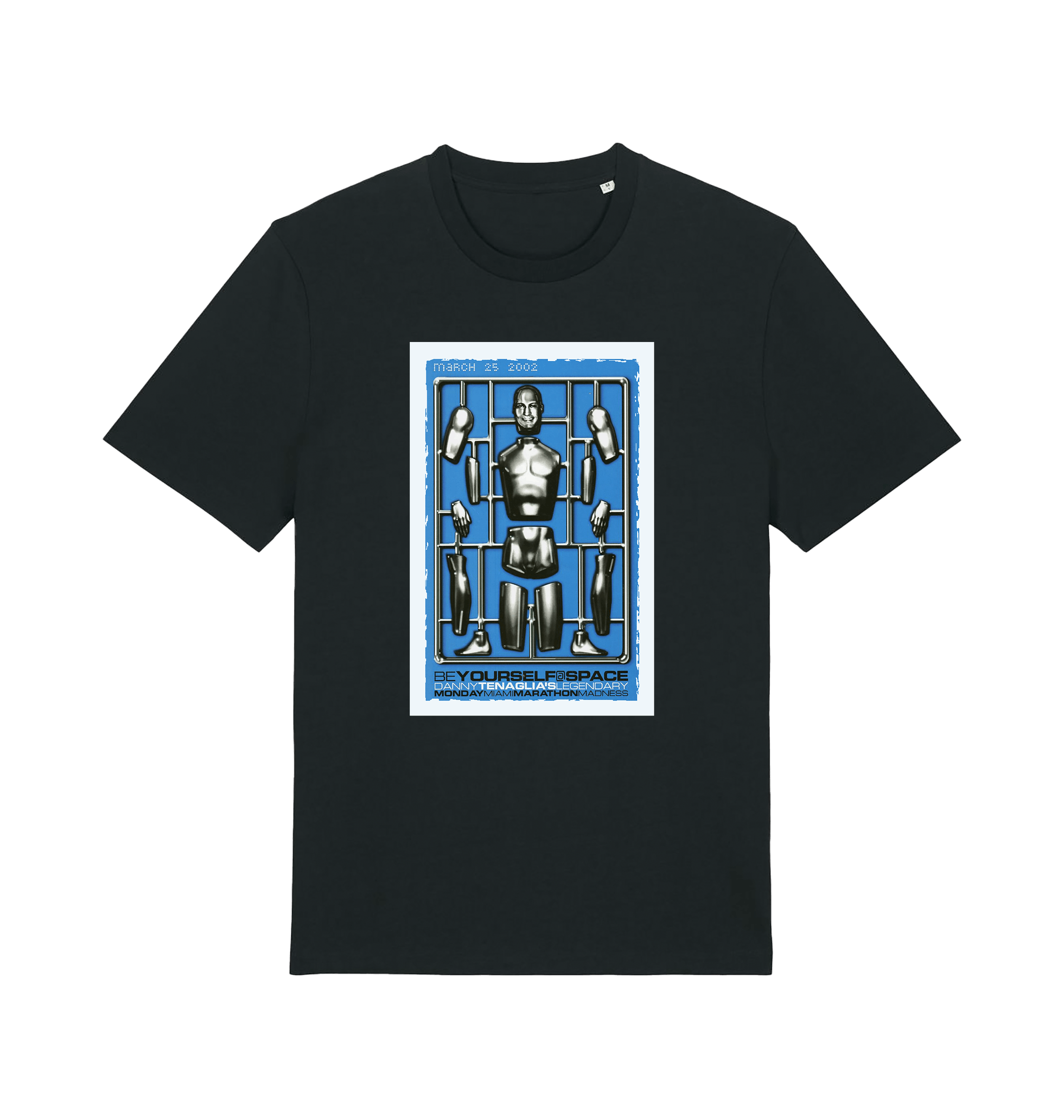 Danny Tenaglia Be Yourself At Space Men's Organic T Shirt-Essential Republik-Essential Republik