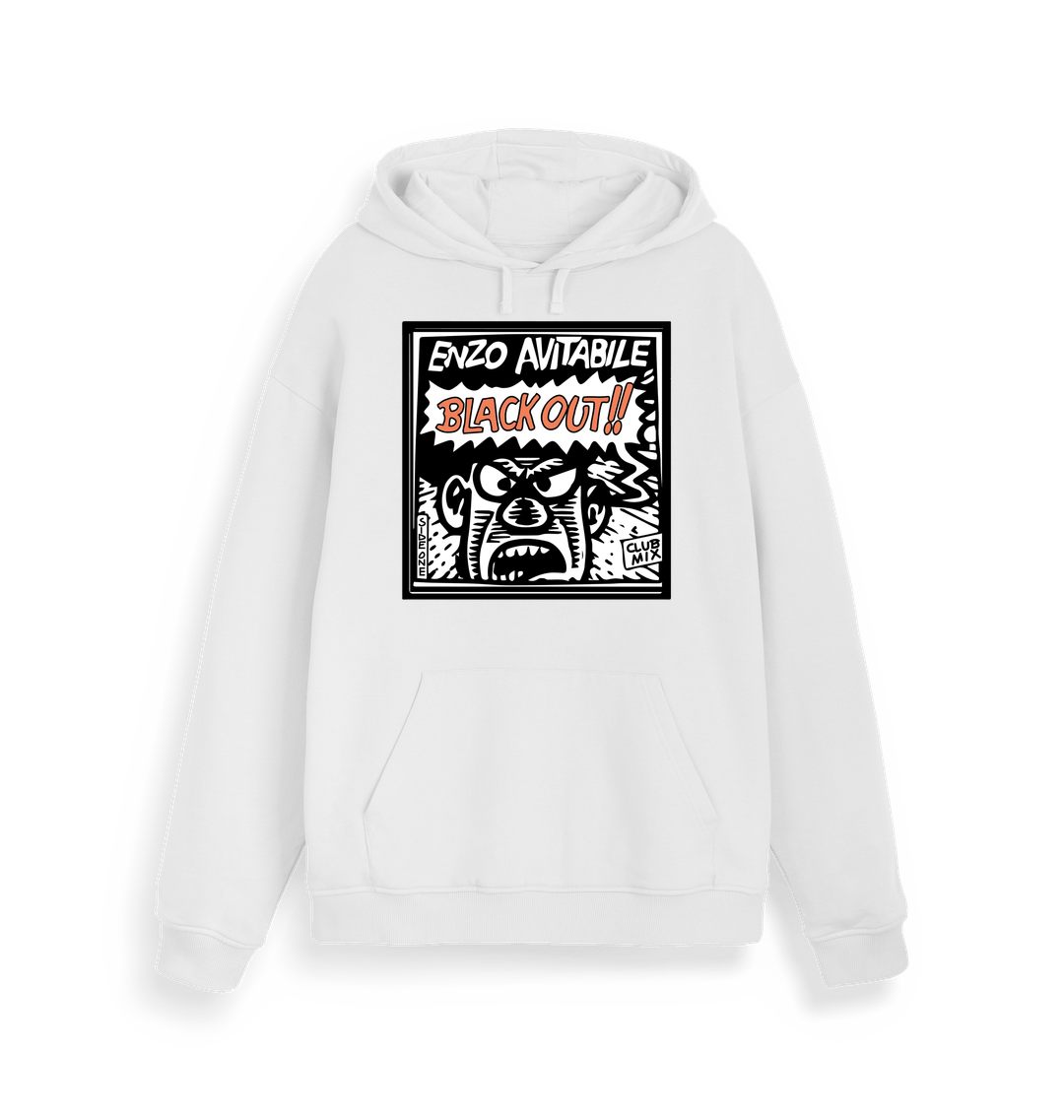 White Printed Sweater