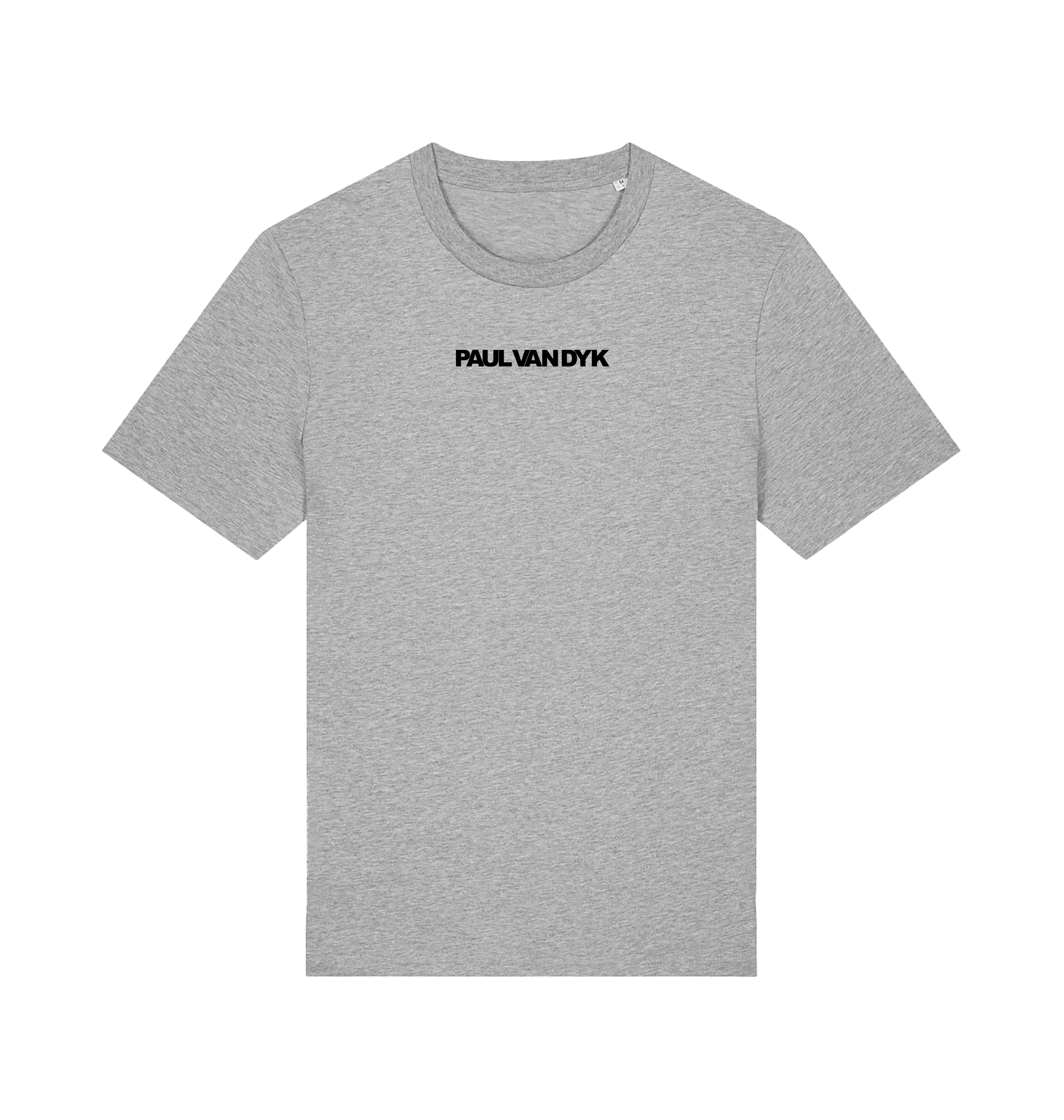 Heather Grey Printed T-shirt Front