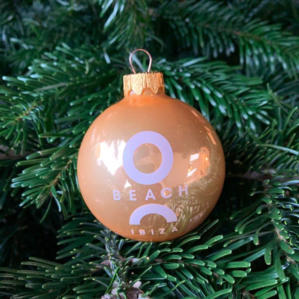 O Beach Ibiza Christmas Bauble-O Beach Ibiza-Essential Republik