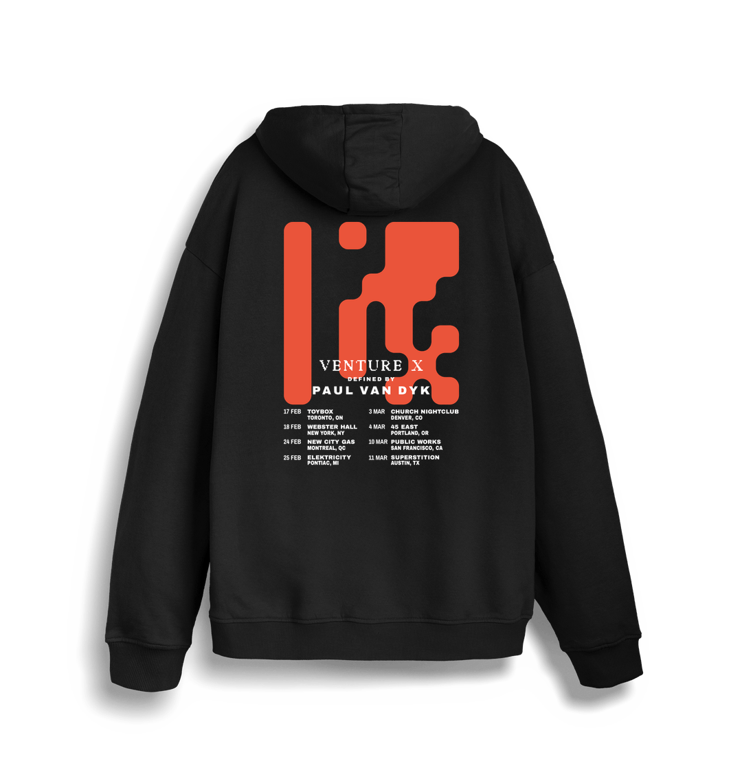 VENTURE X PvD Tour Unisex Hoodie-Essential Republik-Essential Republik