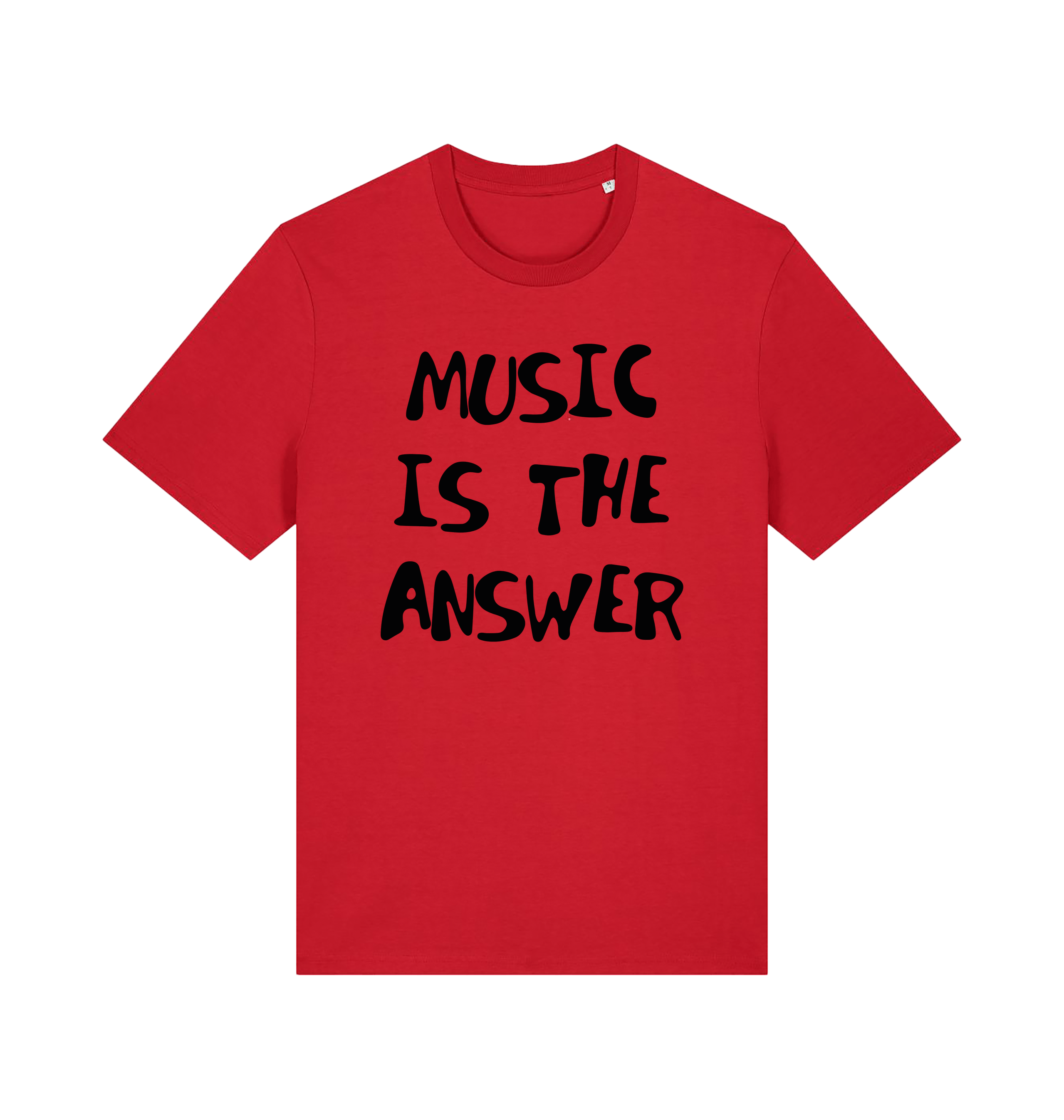 Danny Tenaglia Music Is The Answer Black Graffiti Print Men's Organic T Shirt-Essential Republik-Essential Republik