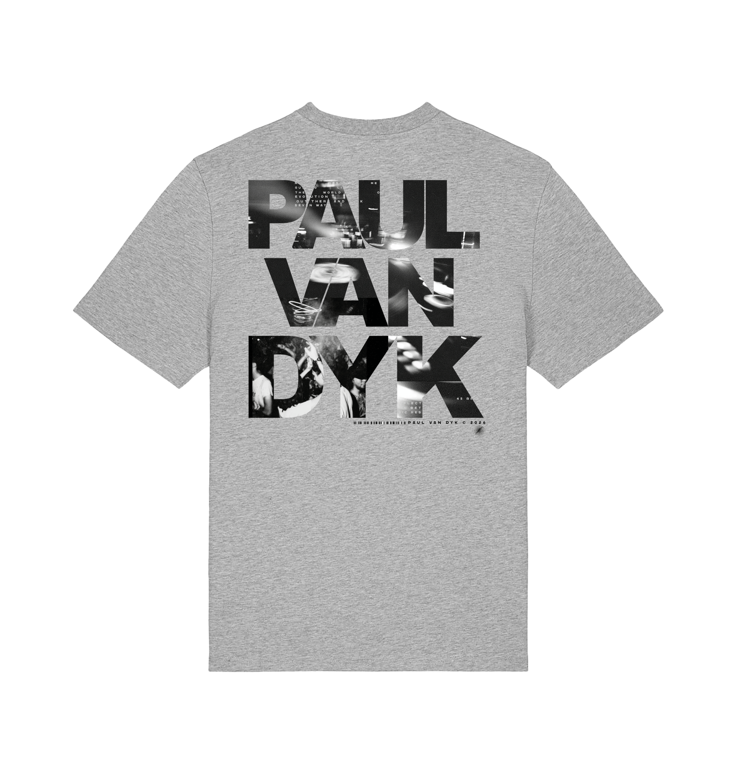 Paul Van Dyk logo unisex light t shirt-Essential Republik-Essential Republik