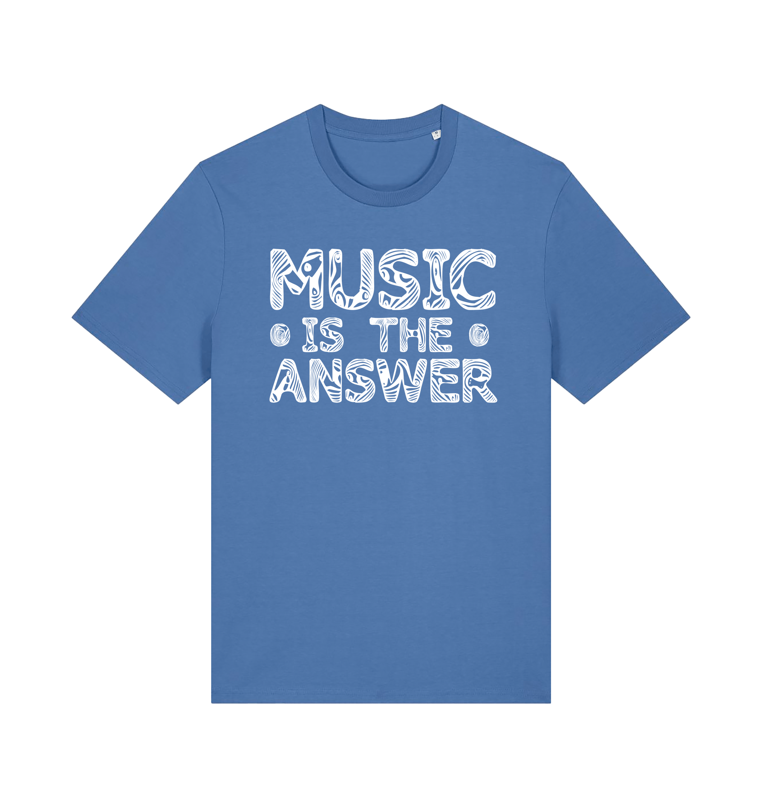 Danny Tenaglia Music Is The Answer Wood Style Print Men's Organic T Shirt-Essential Republik-Essential Republik