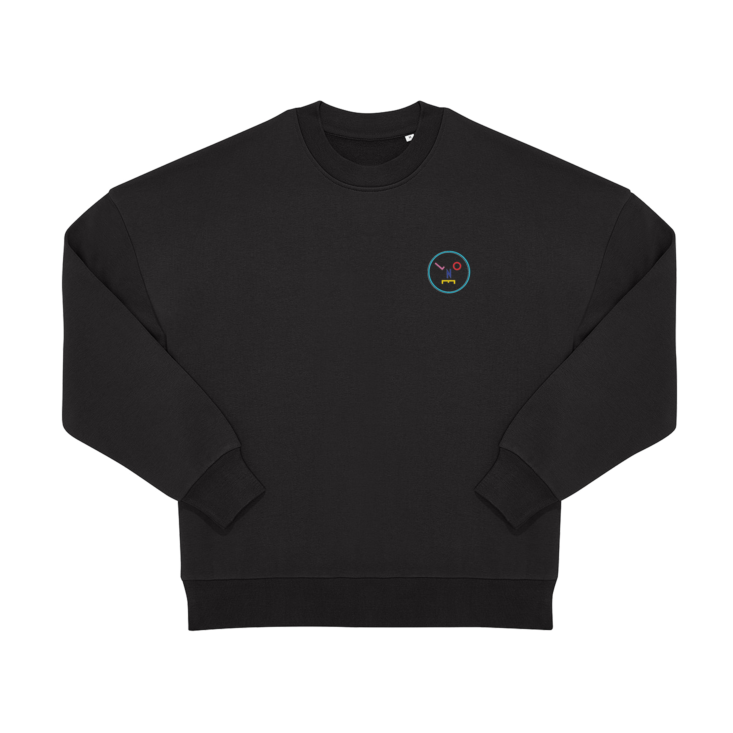 LNOE Colours sweatshirt in black-LNOE-Essential Republik