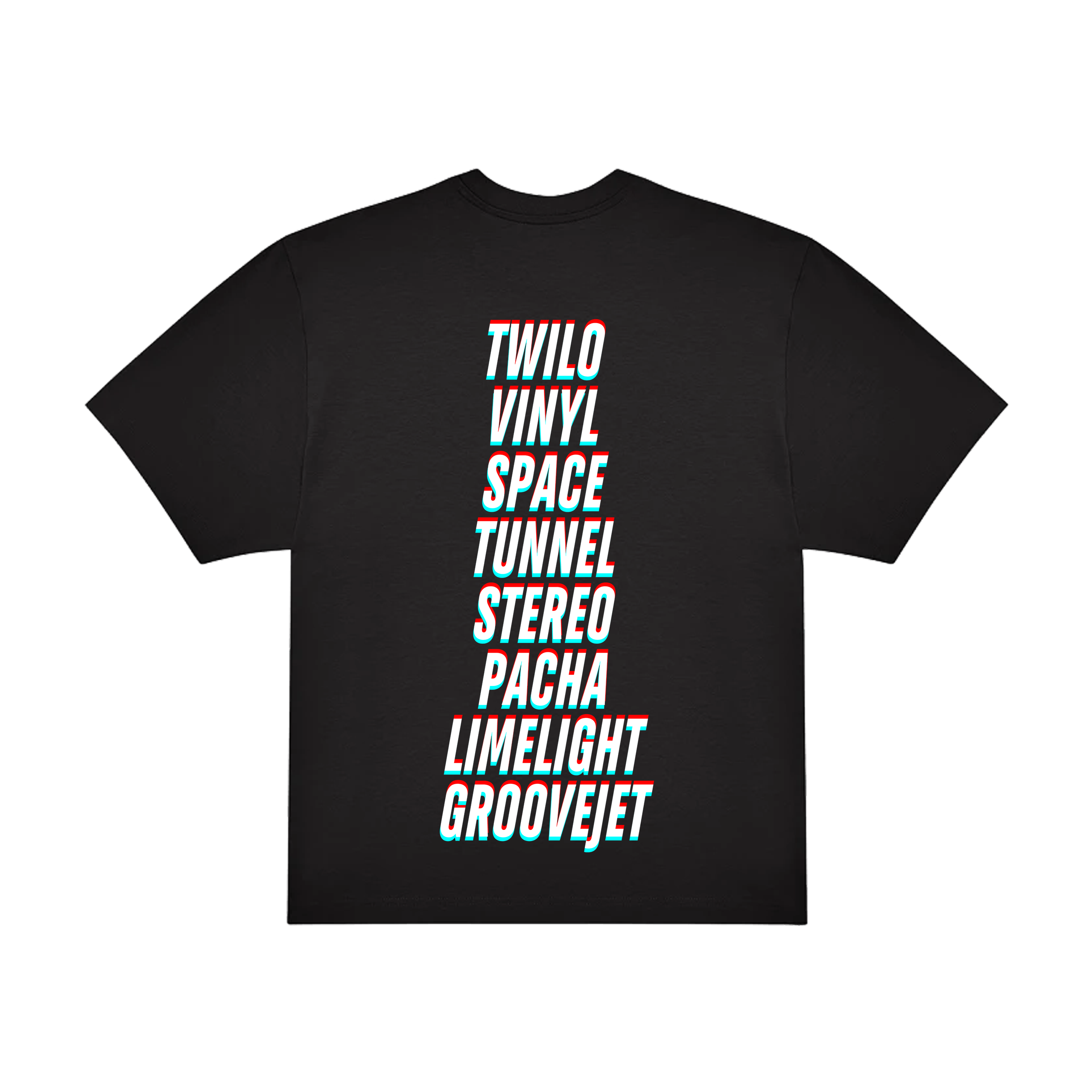 Danny Tenaglia Solo Oversized Unisex Black T Shirt-Essential Republik-Essential Republik