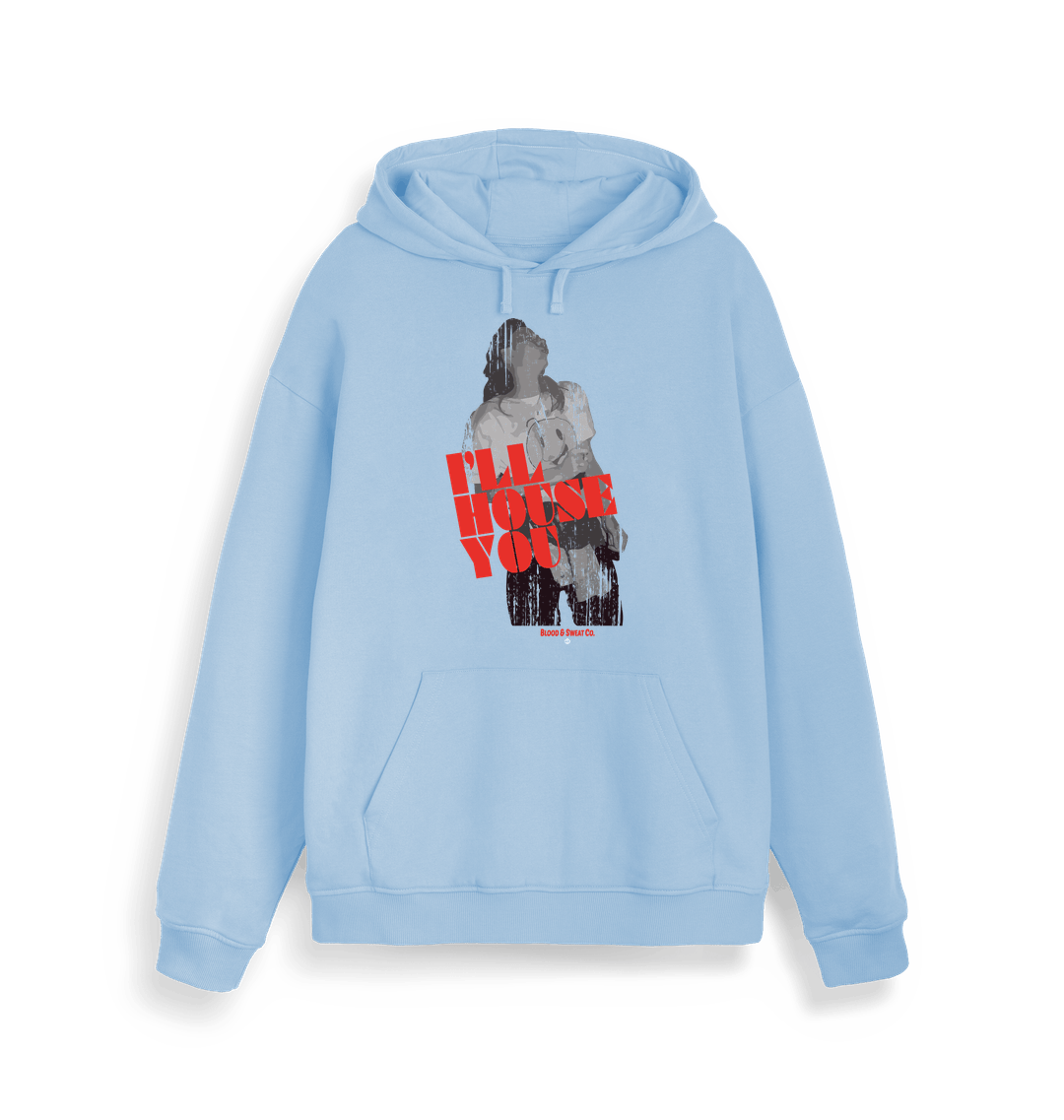 Blood & Sweat I'll House You Unisex Hoodie-Blood & Sweat-Essential Republik