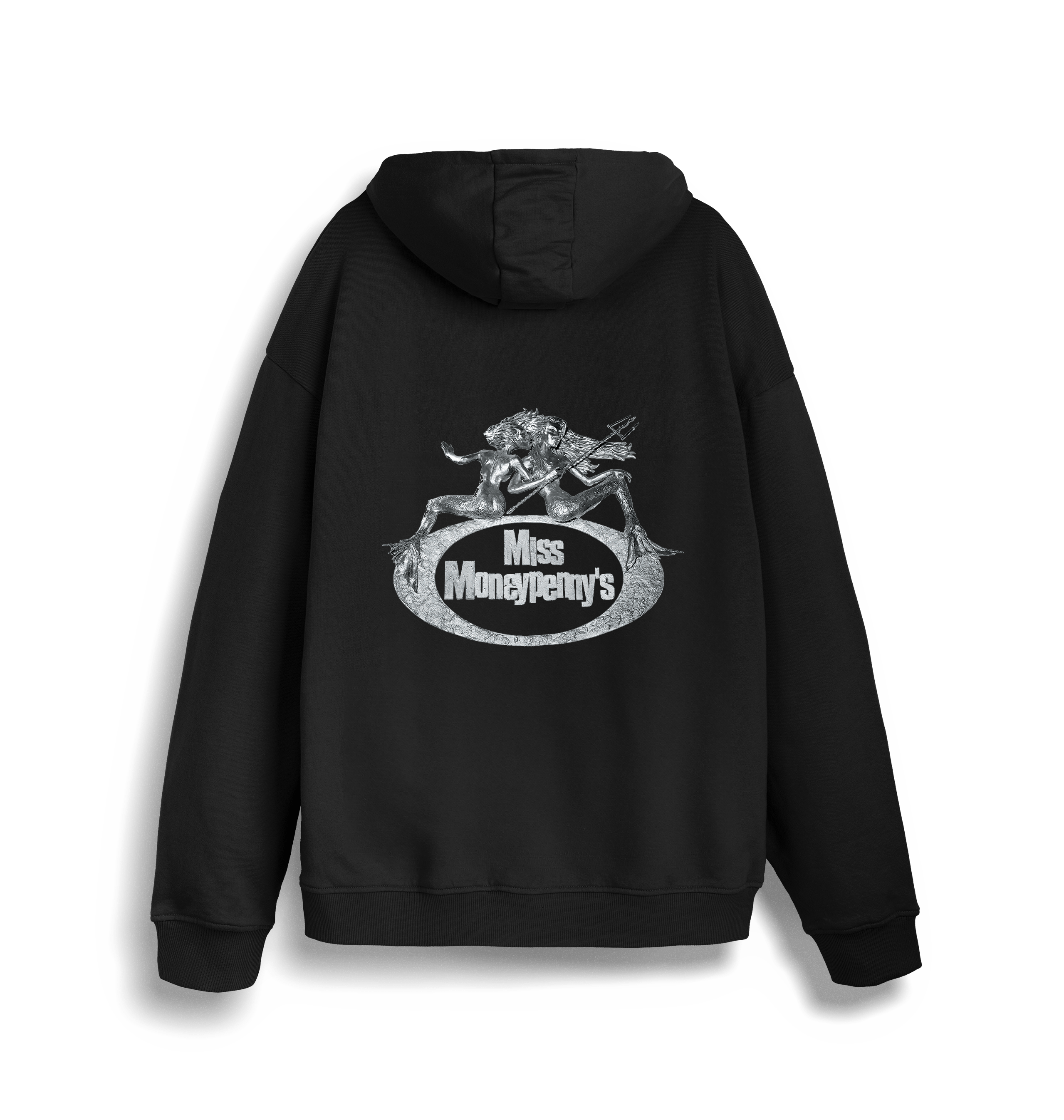 Black Printed Sweater