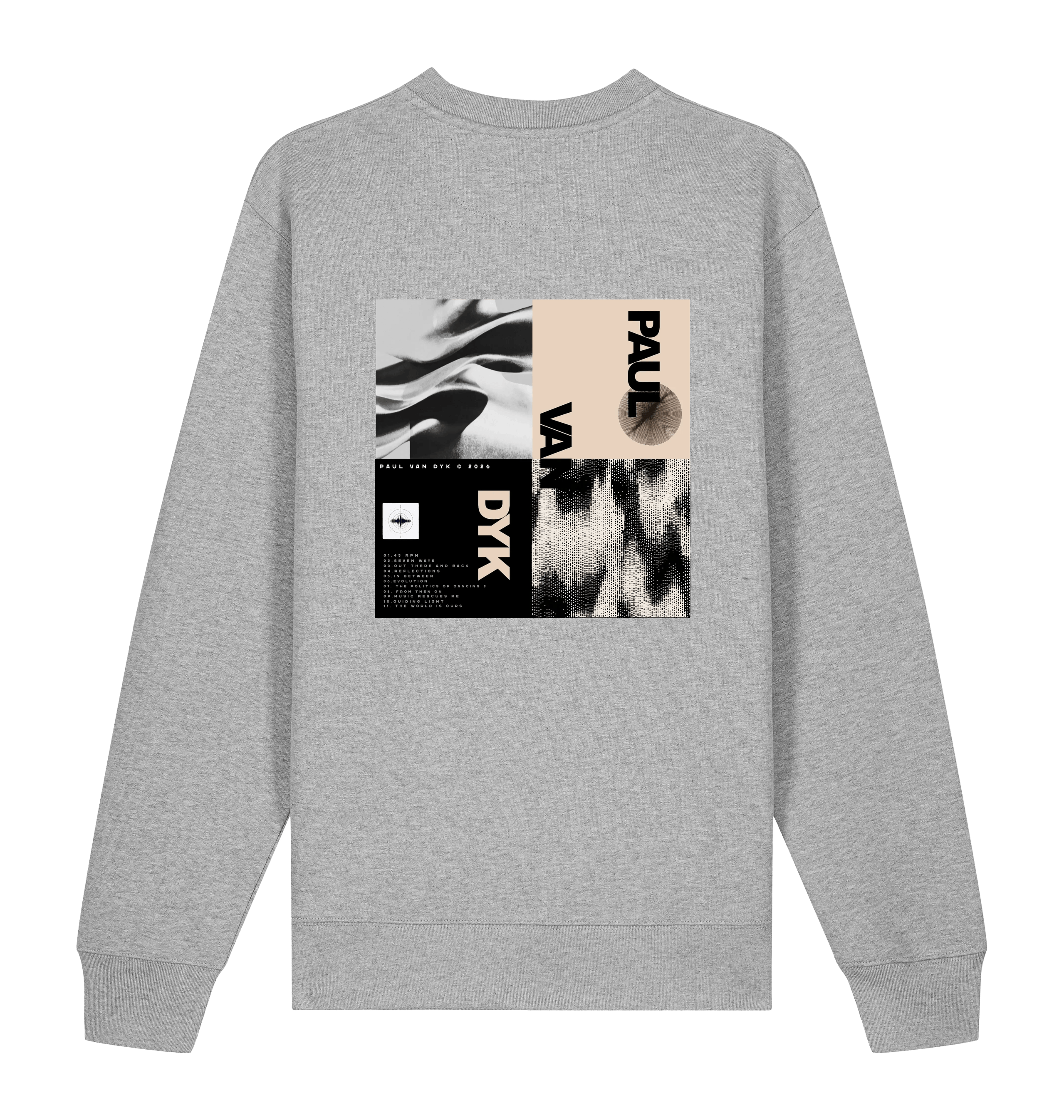 Paul Van Dyk photo block unisex sweatshirt-Essential Republik-Essential Republik