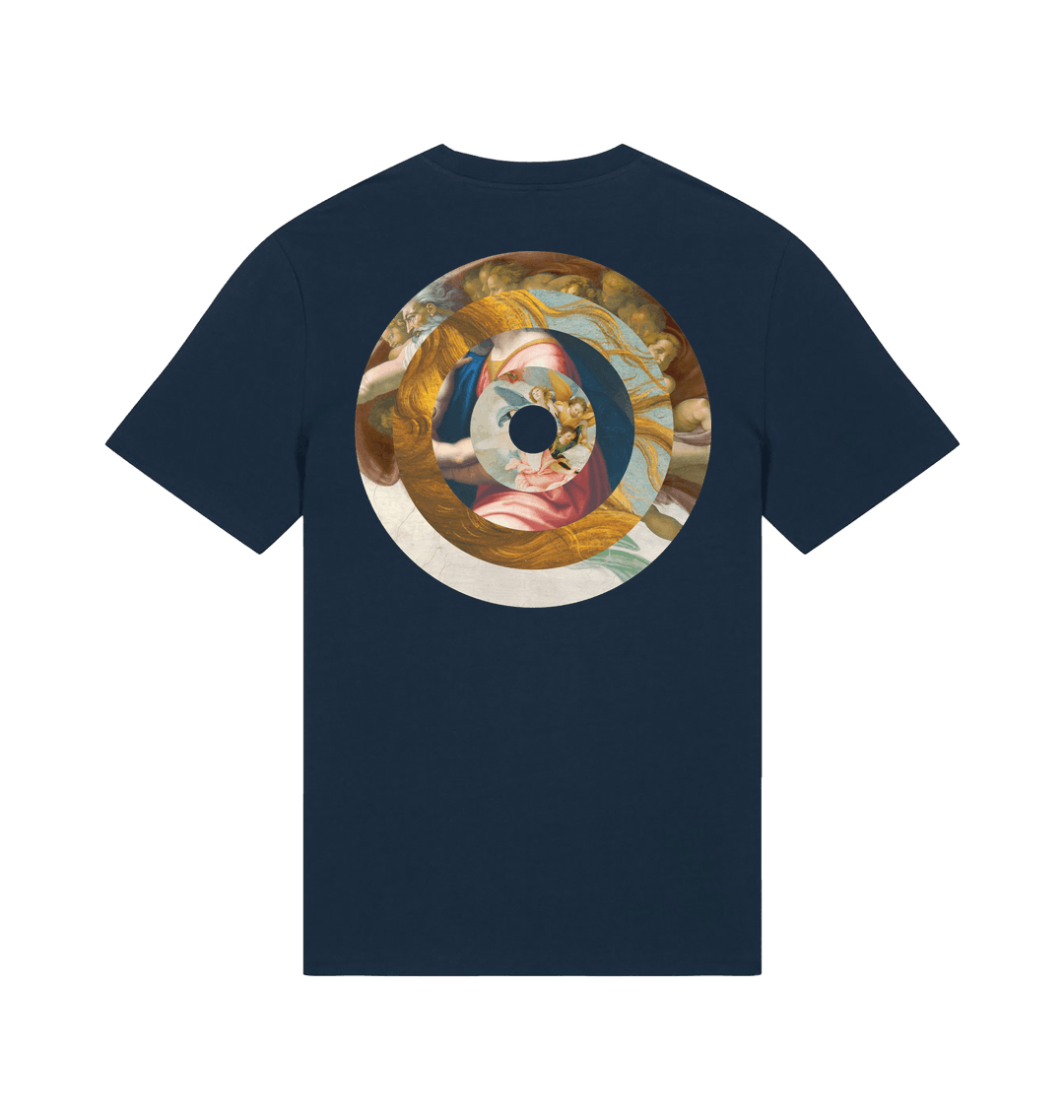 French Navy Printed T-shirt