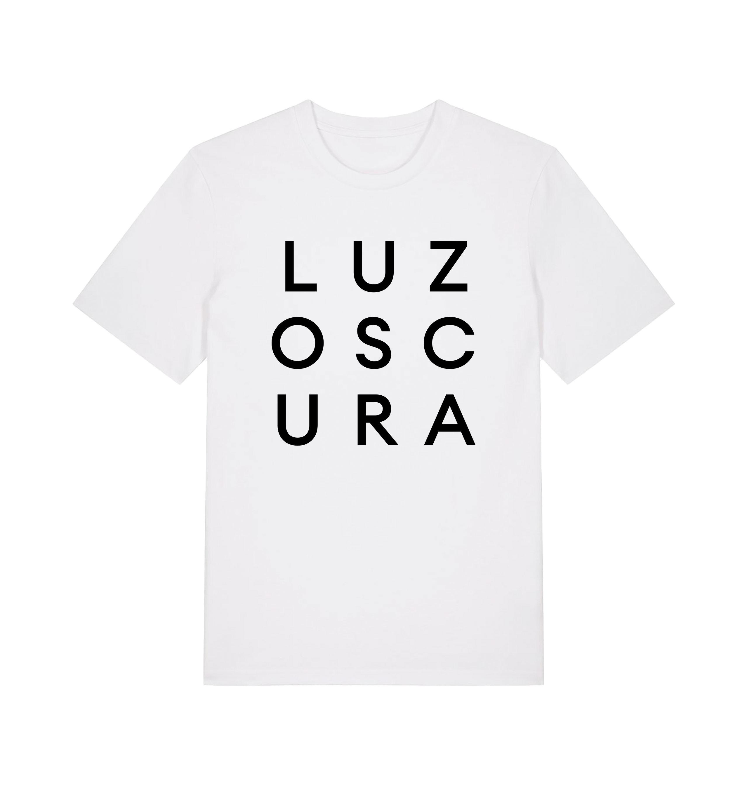 LNOE LUZoSCURA Solid Logo Print Men's Organic T Shirt-Essential Republik-Essential Republik