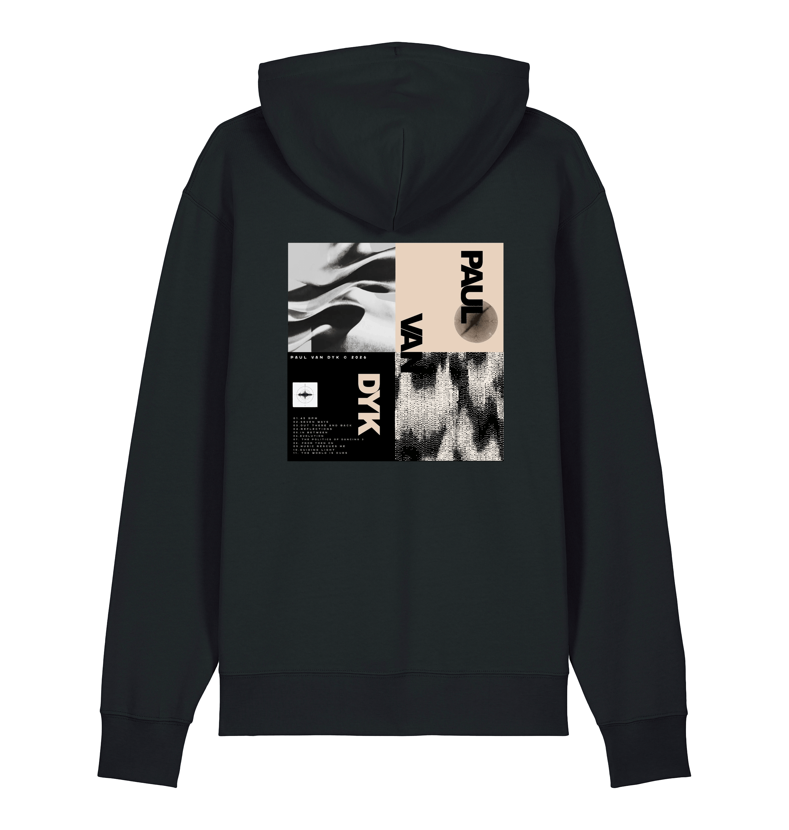 Paul Van Dyk photo block unisex hoodie-Essential Republik-Essential Republik