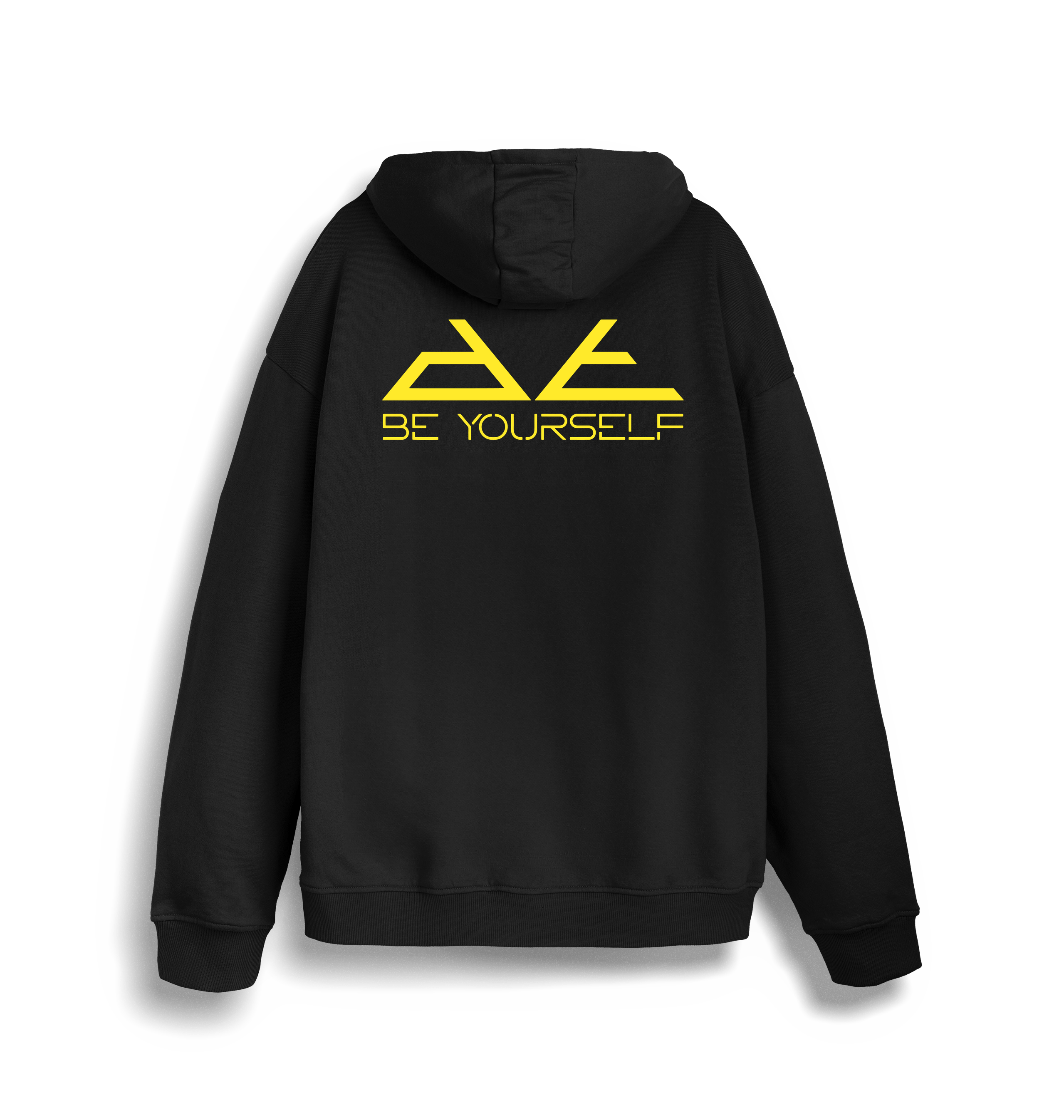 Danny Tenaglia Pyramid Logo Front And Back Print Unisex Black Hoodie-Essential Republik-Essential Republik