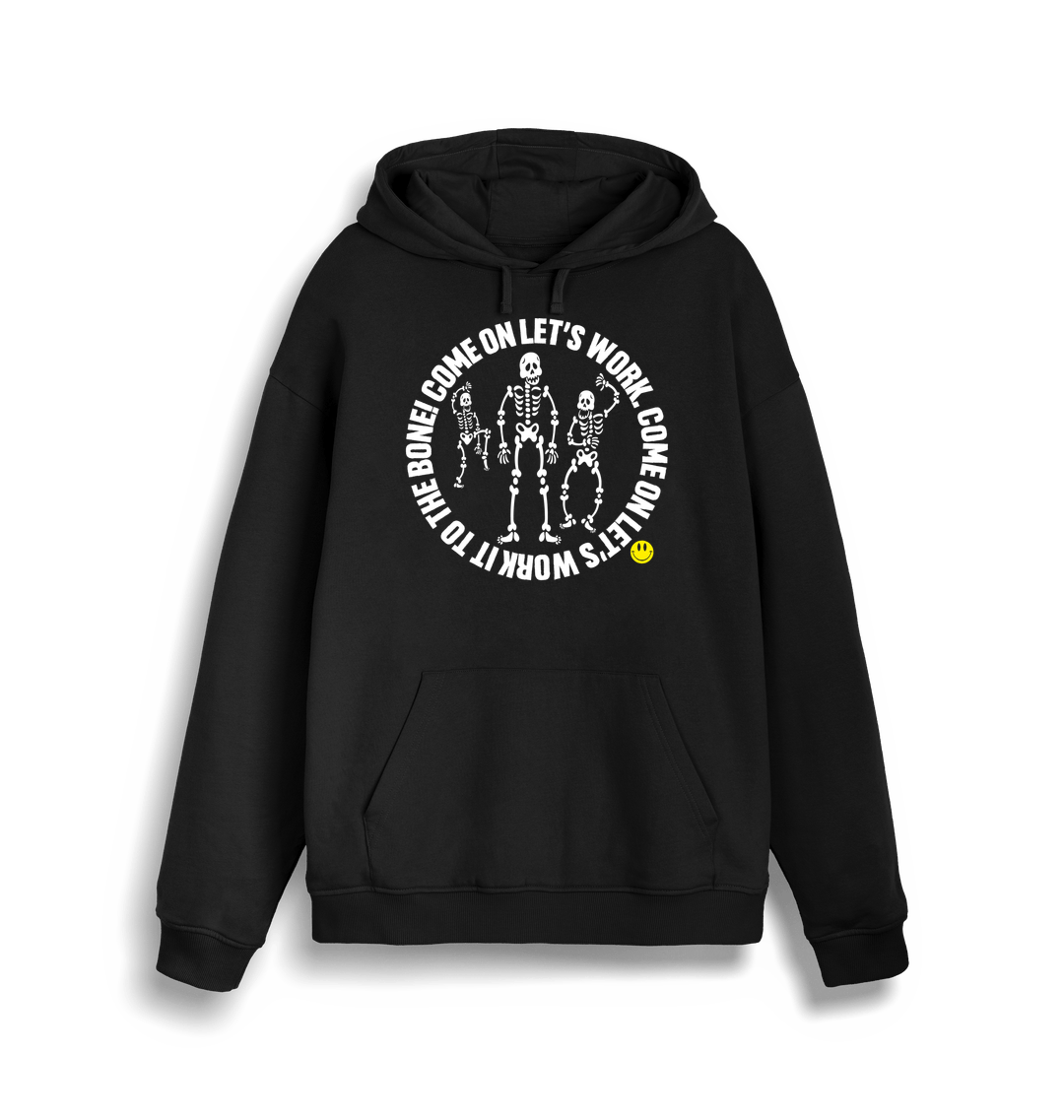 Blood & Sweat Chem Gen - Lets Work It To The Bone Unisex Hoodie-Essential Republik-Essential Republik