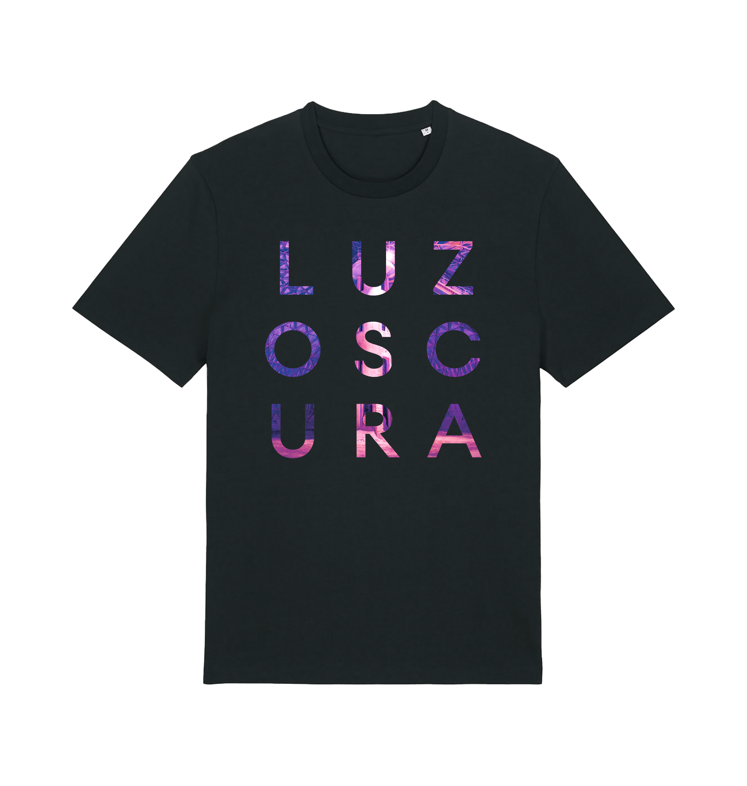 LNOE LUZoSCURA Logo Print Men's Organic T Shirt-Essential Republik-Essential Republik