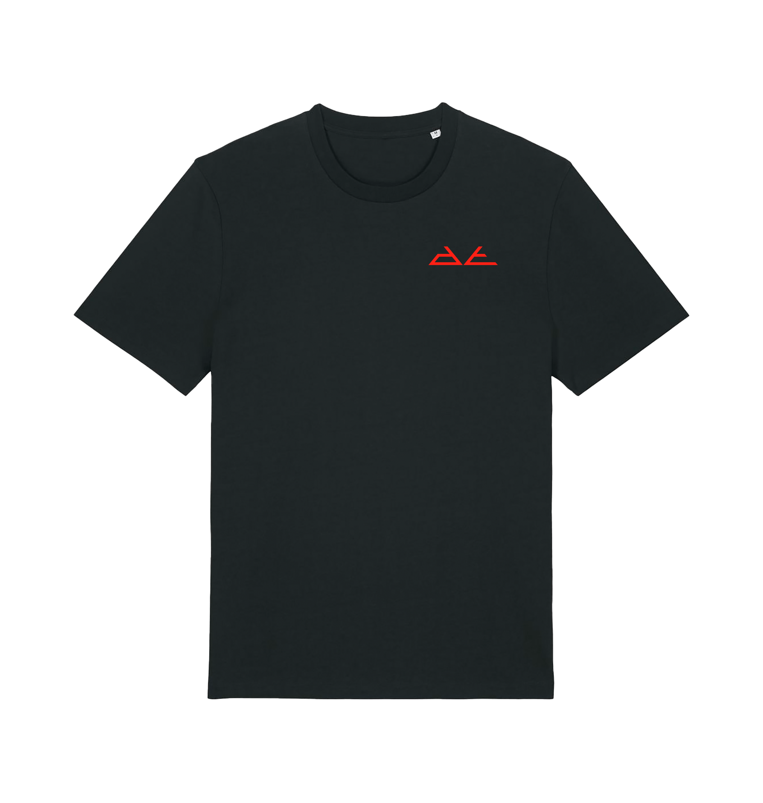 Danny Tenaglia Pyramid Logo Front And Back Print Men's Organic Black T Shirt-Essential Republik-Essential Republik