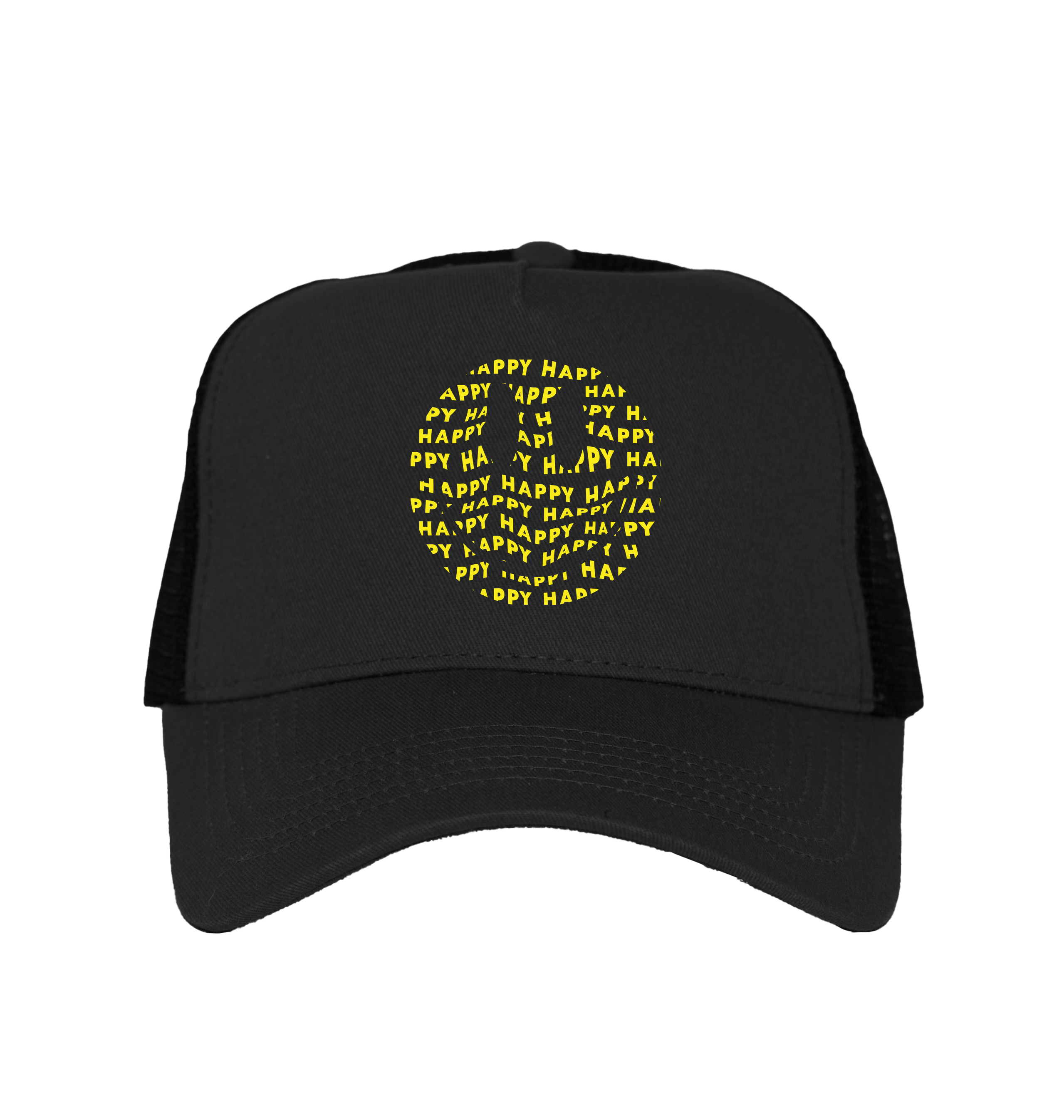 Blood & Sweat Be Happy Trucker Cap-Essential Republik-Essential Republik