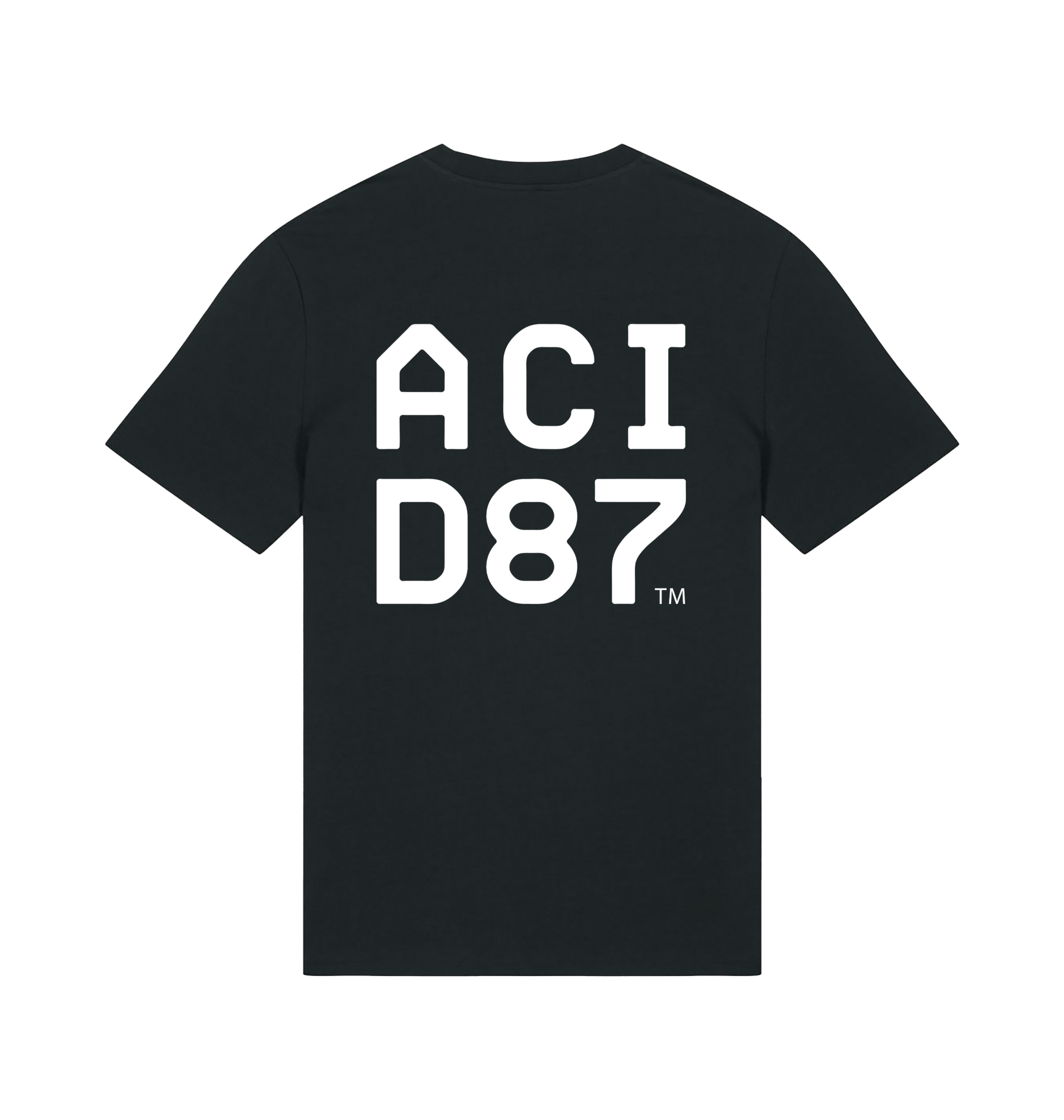 Acid87 Classic Logo Unisex Organic T Shirt-Essential Republik-Essential Republik