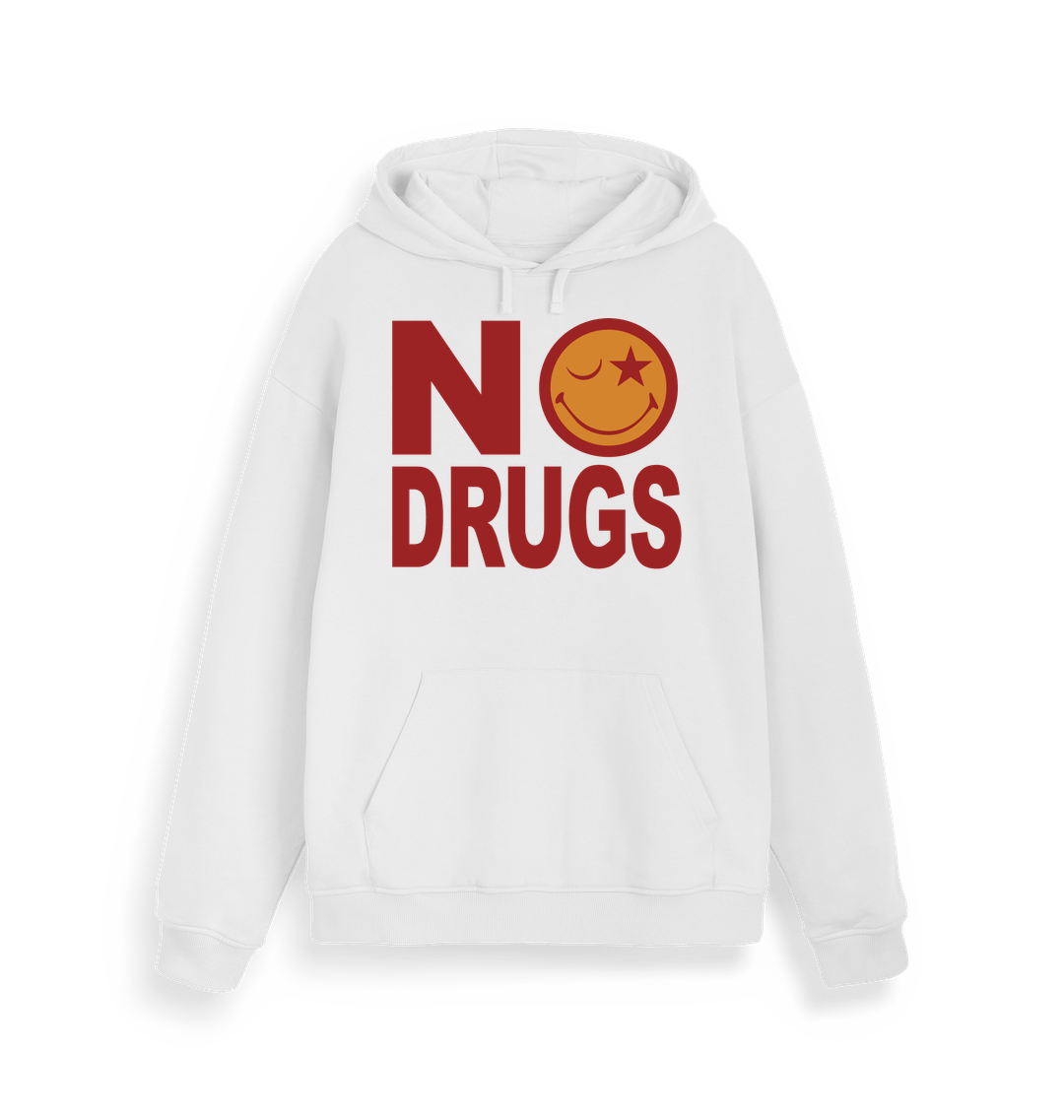 White Printed Sweater