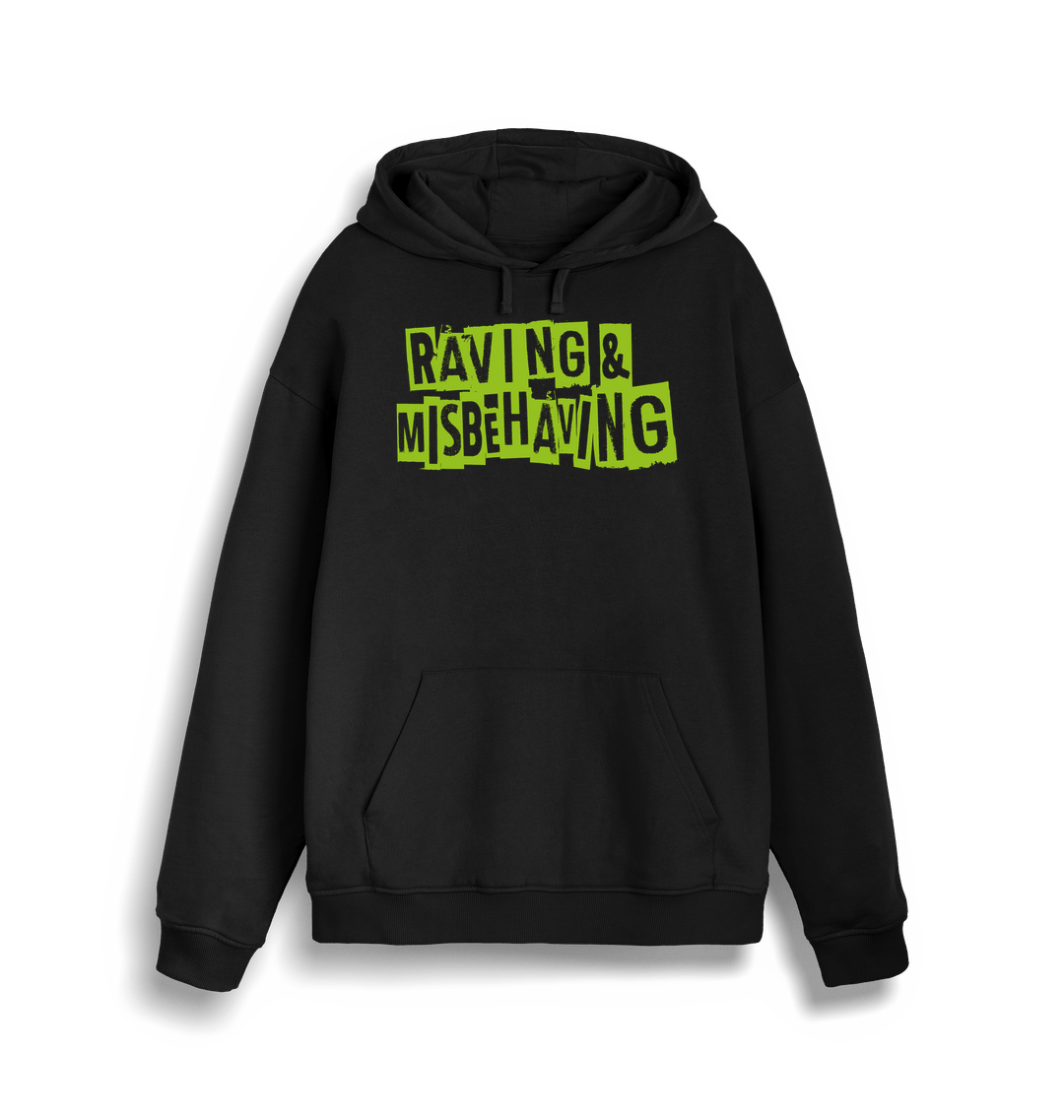 Blood & Sweat Official Evil Plans - Raving & Misbehaving Unisex Hoodie-Essential Republik-Essential Republik