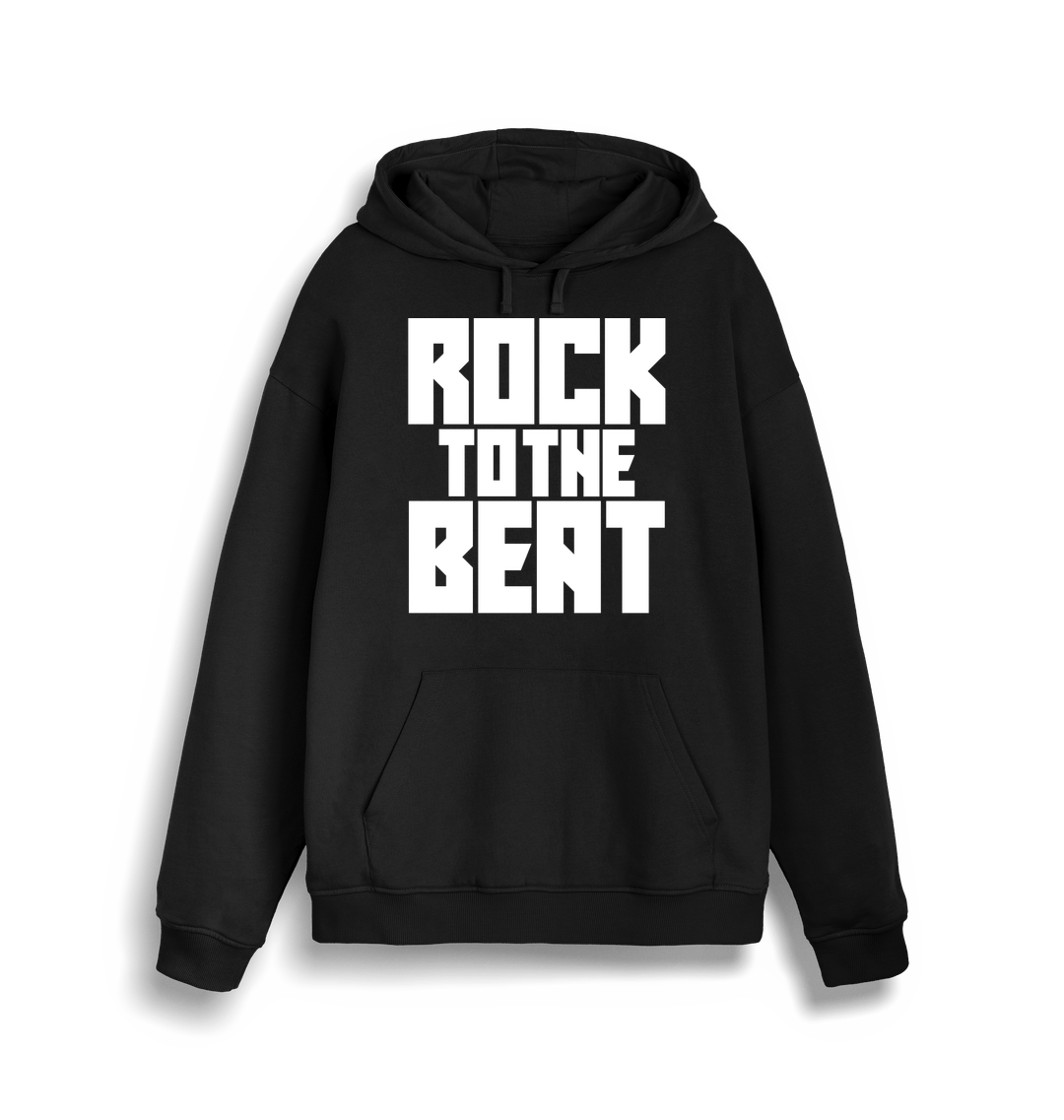 Blood & Sweat Rock To The Beat Unisex Hoodie-Essential Republik-Essential Republik