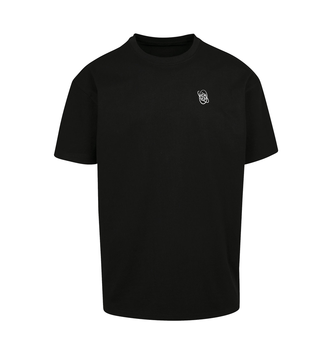 Renaissance David head oversized t shirt in black-Essential Republik-Essential Republik