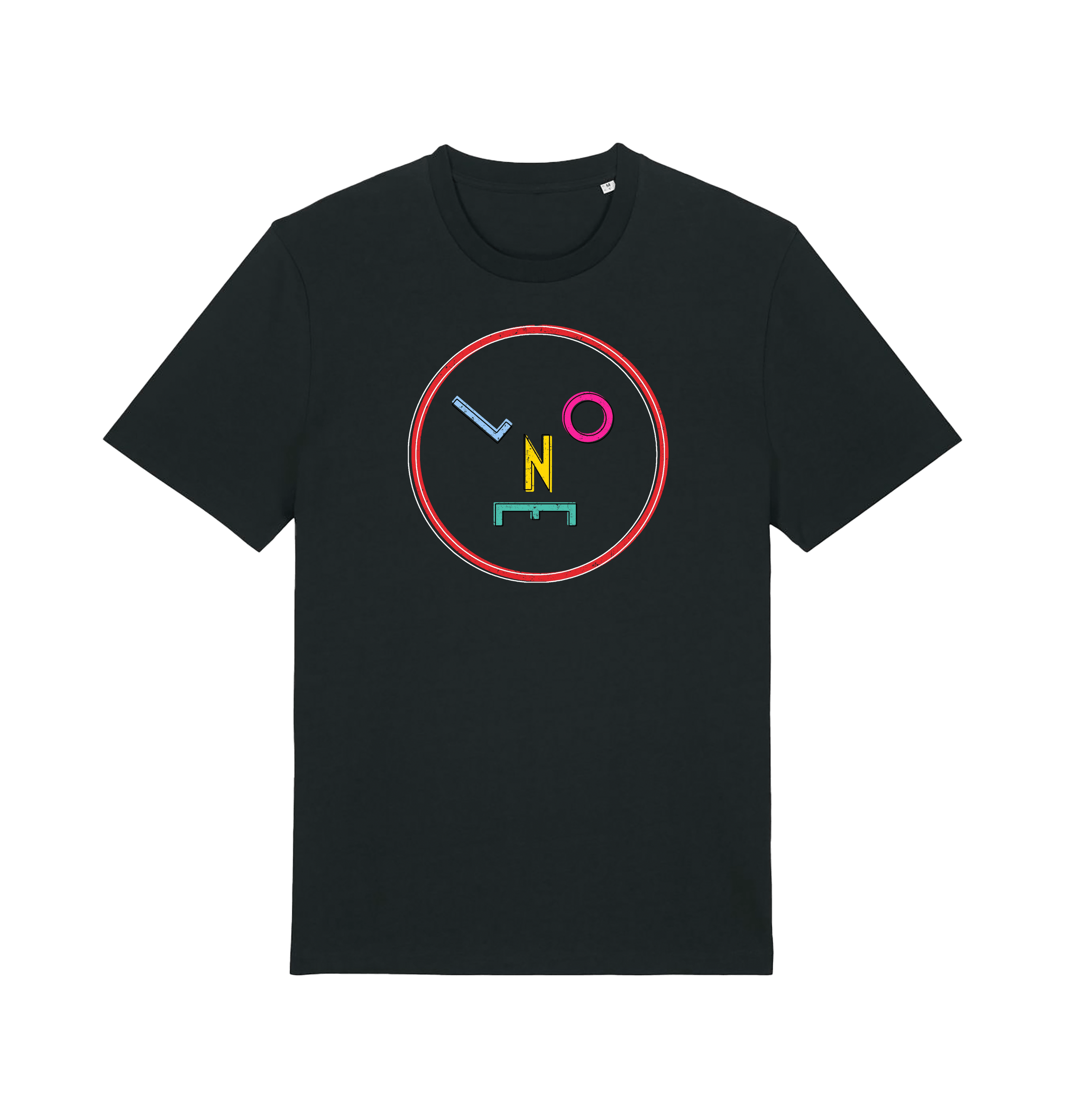 LNOE Colour t shirt in black-LNOE-Essential Republik