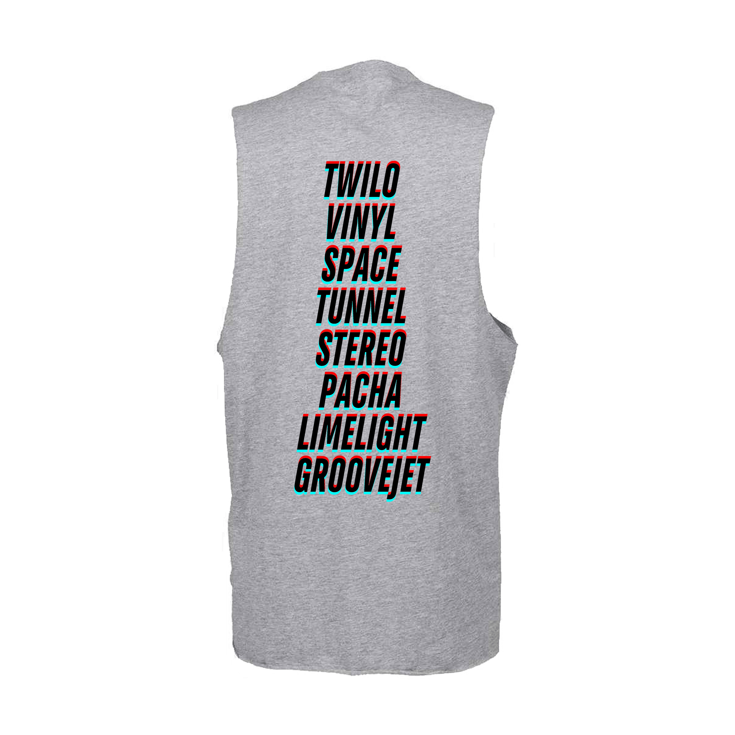Danny Tenaglia Solo High Neck Slash Armhole Vest-Essential Republik-Essential Republik