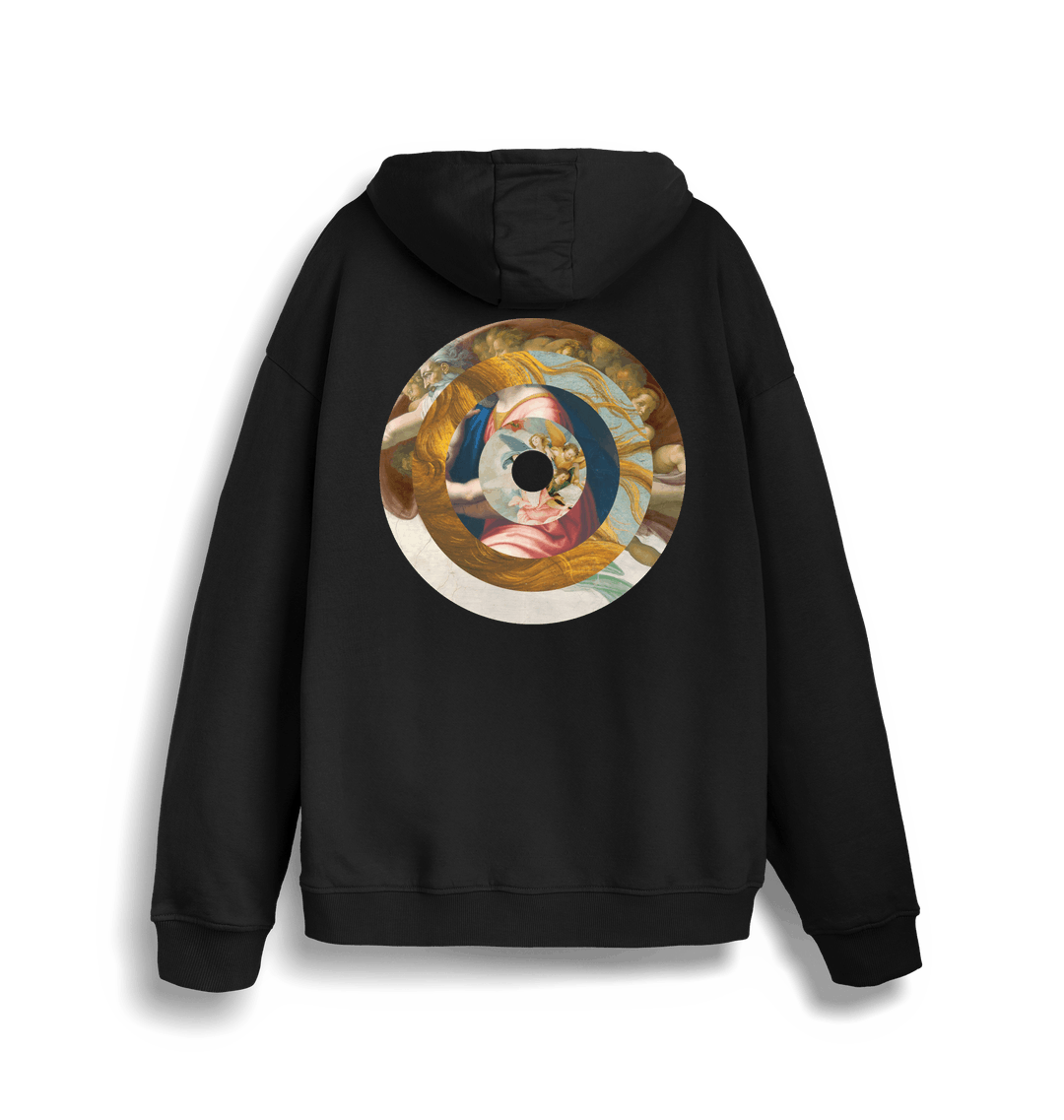 Black Printed Sweater