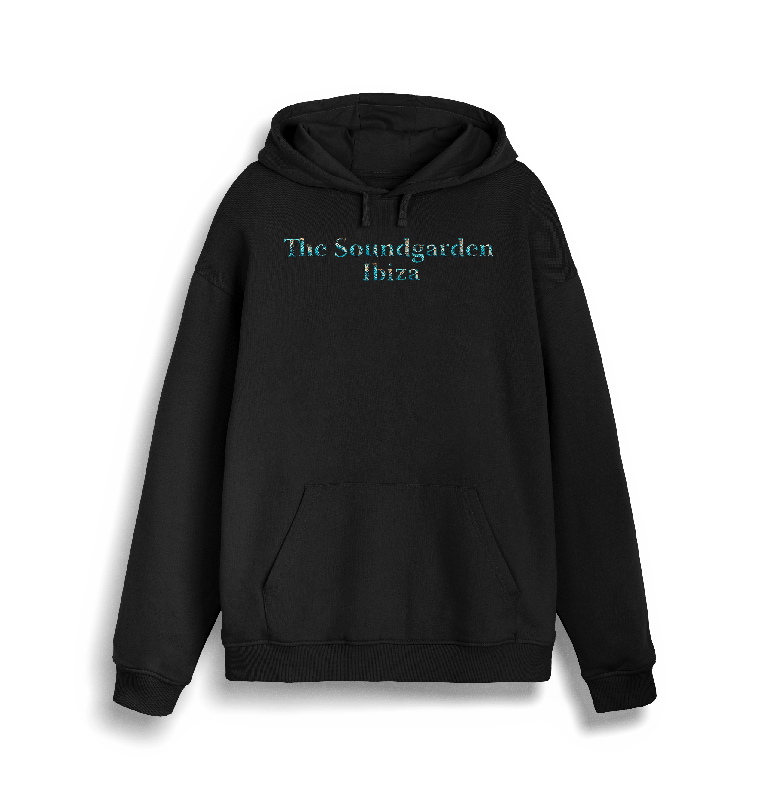 The Soundgarden Ibiza Logo Print Unisex Hoodie-The Soundgarden-Essential Republik