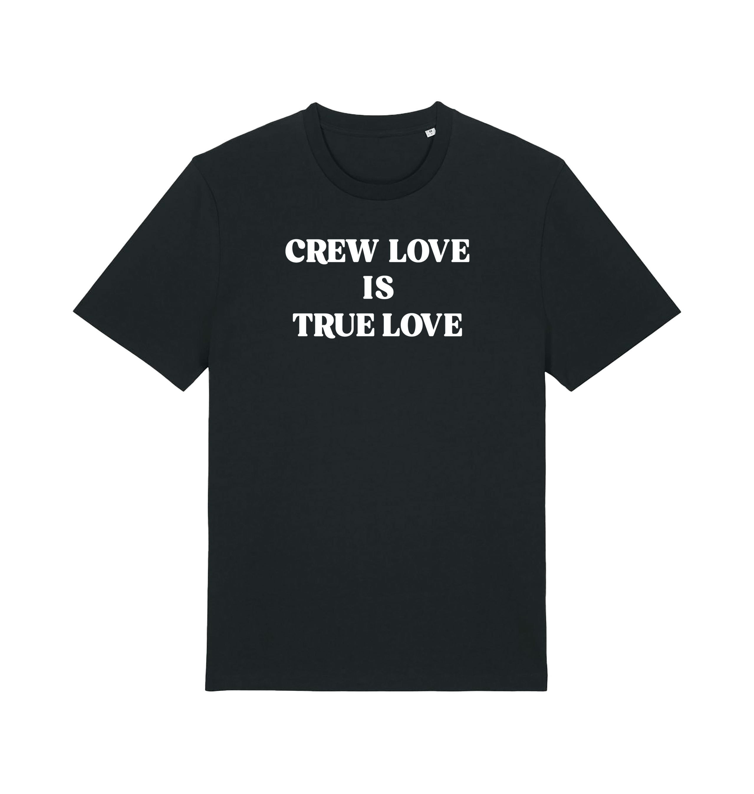 Paul Van Dyk Crew Love is True Love slogan unisex dark t shirt-Paul Van Dyk-Essential Republik