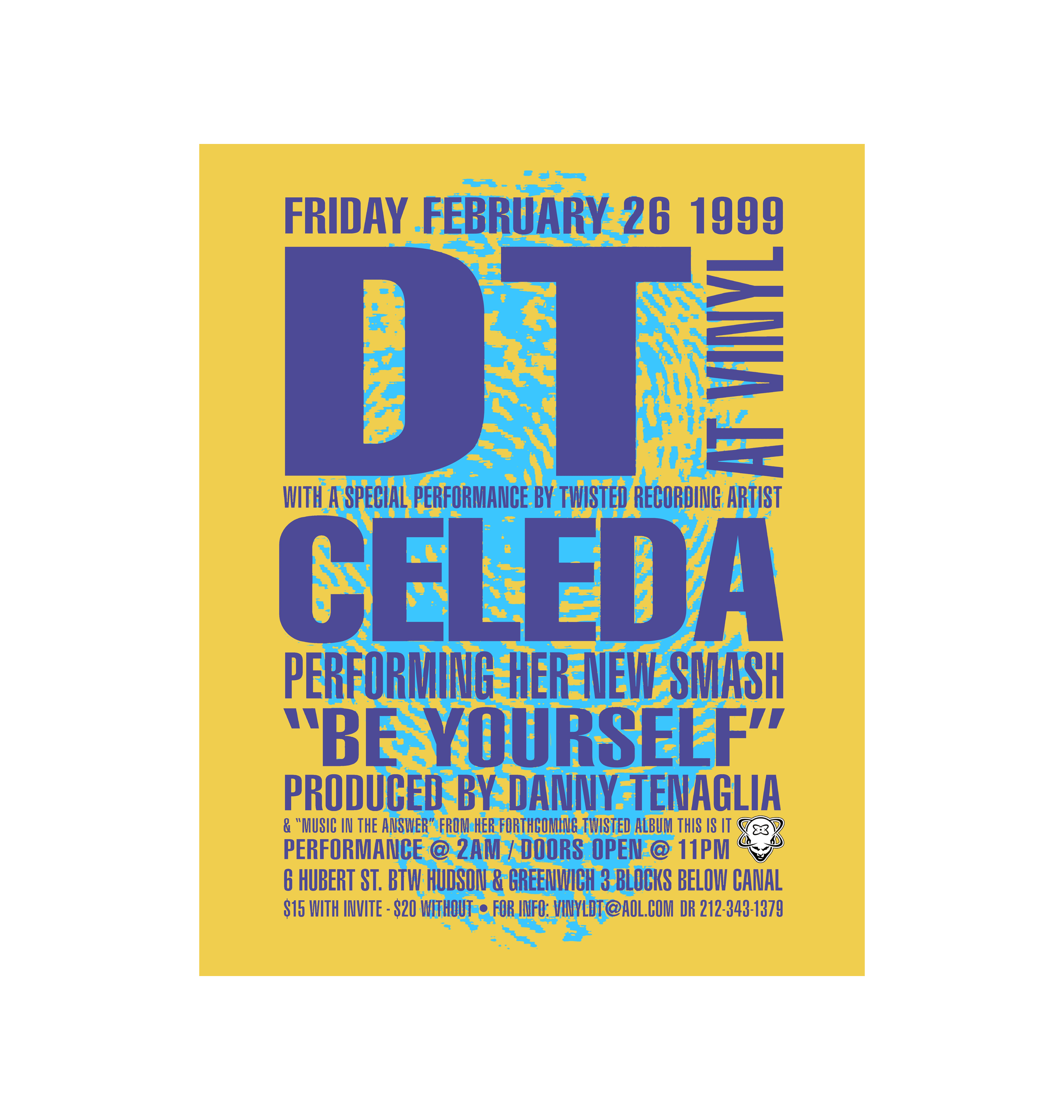 Danny Tenaglia At Vinyl Canvas Wall Art-Essential Republik-Essential Republik