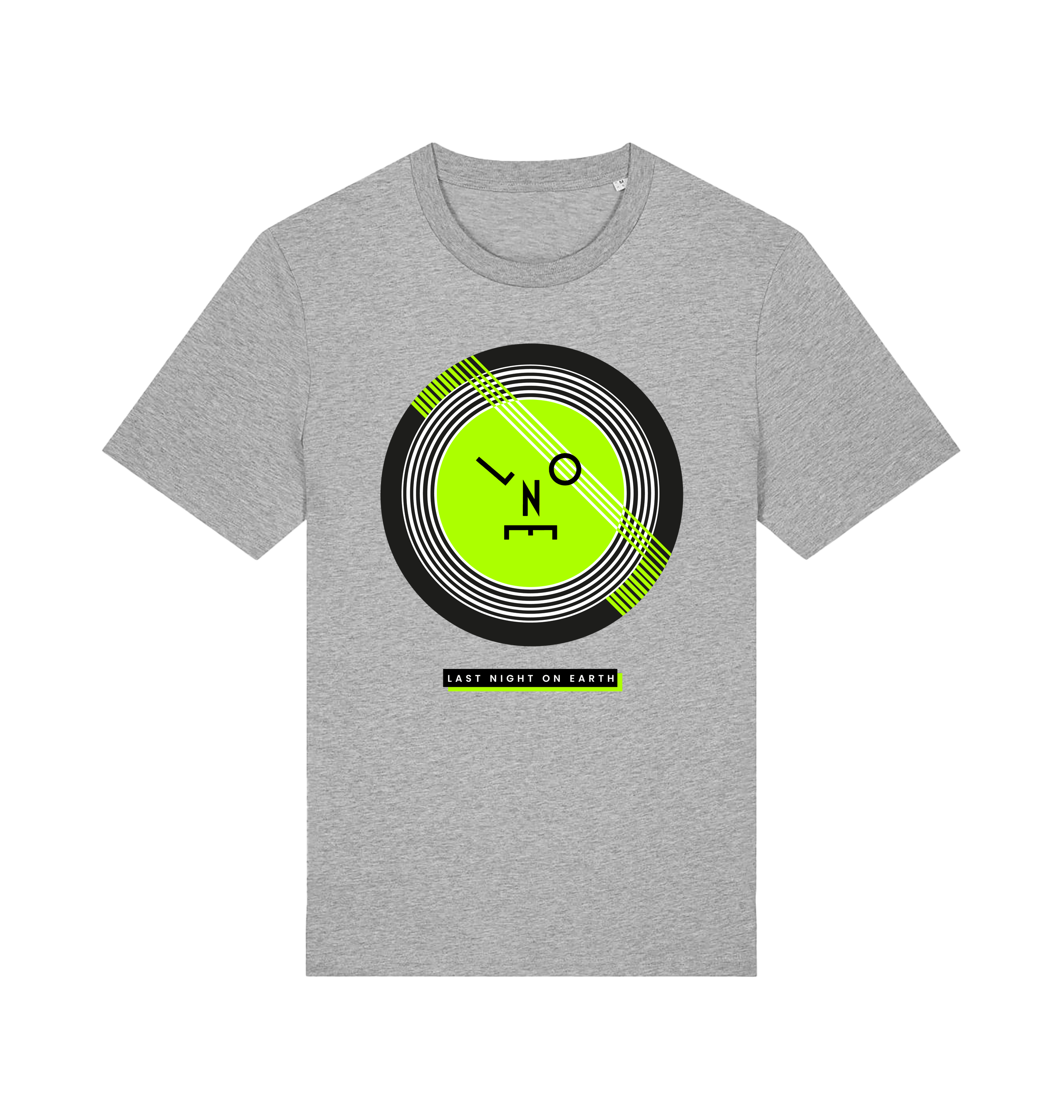 LNOE Vinyl Print Men's Organic T Shirt-Essential Republik-Essential Republik