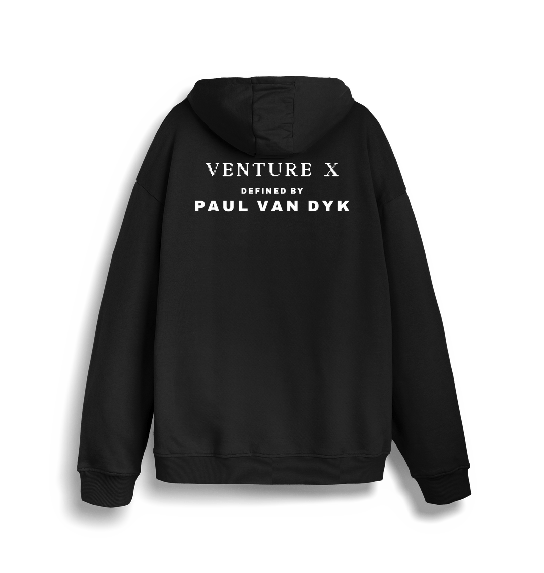 Black Printed Sweater