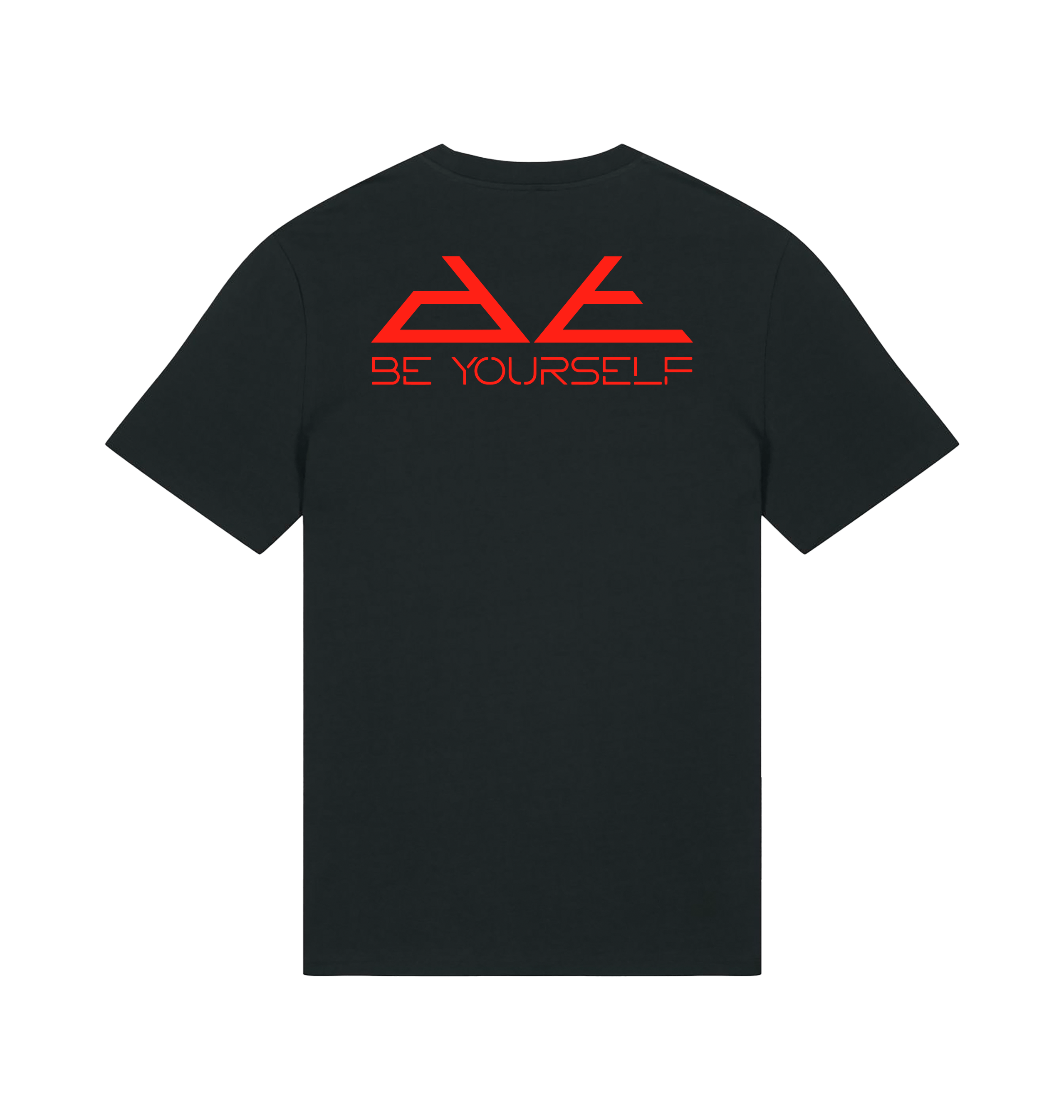 Danny Tenaglia Pyramid Logo Front And Back Print Men's Organic Black T Shirt-Essential Republik-Essential Republik