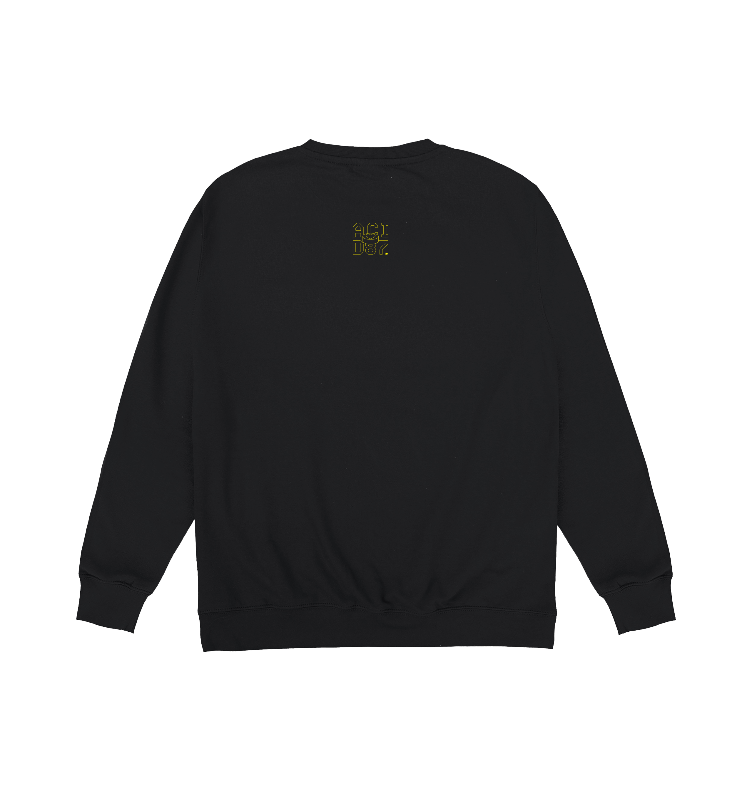 Acid87 Mouse Logo Print Unisex Sweatshirt-Essential Republik-Essential Republik