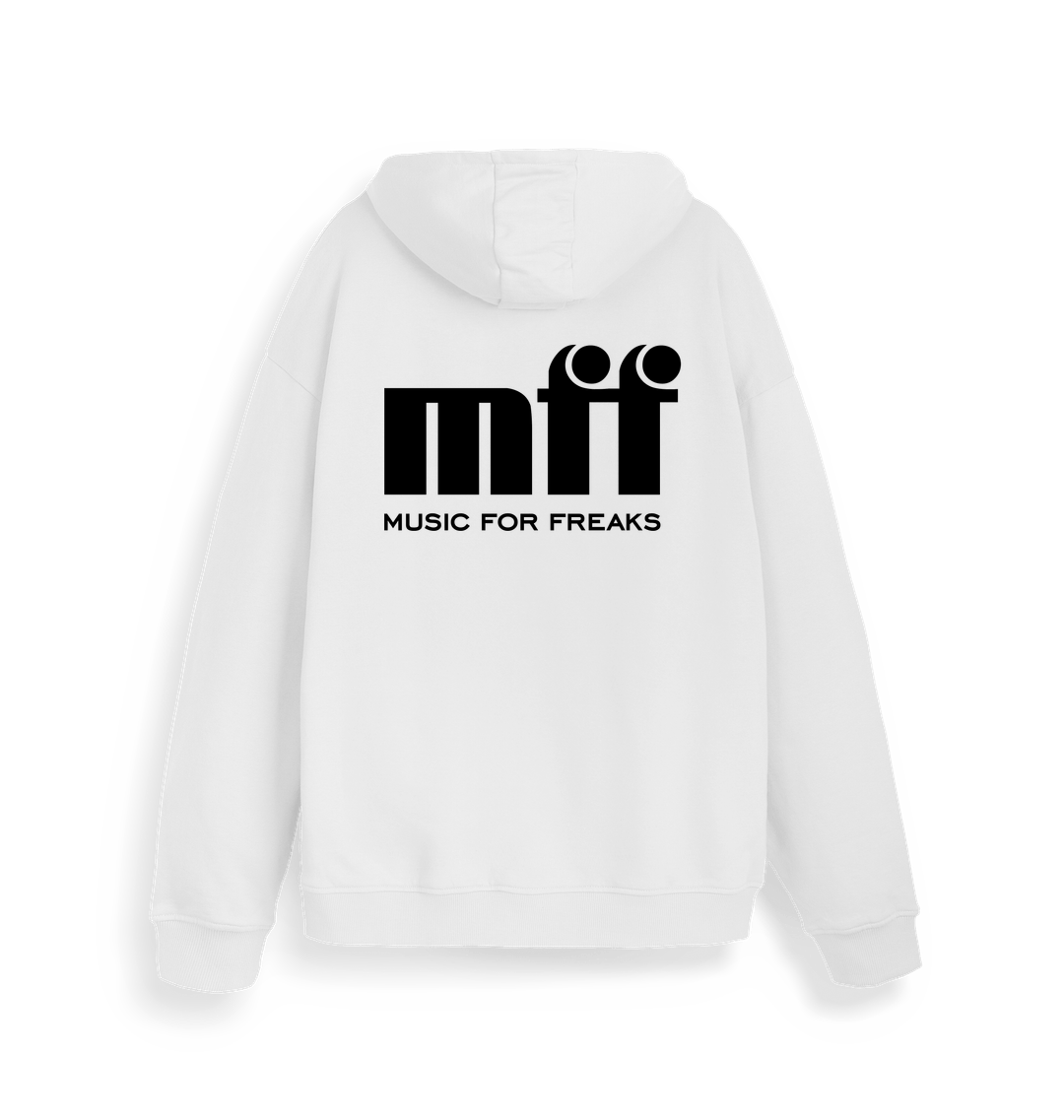 White Printed Sweater