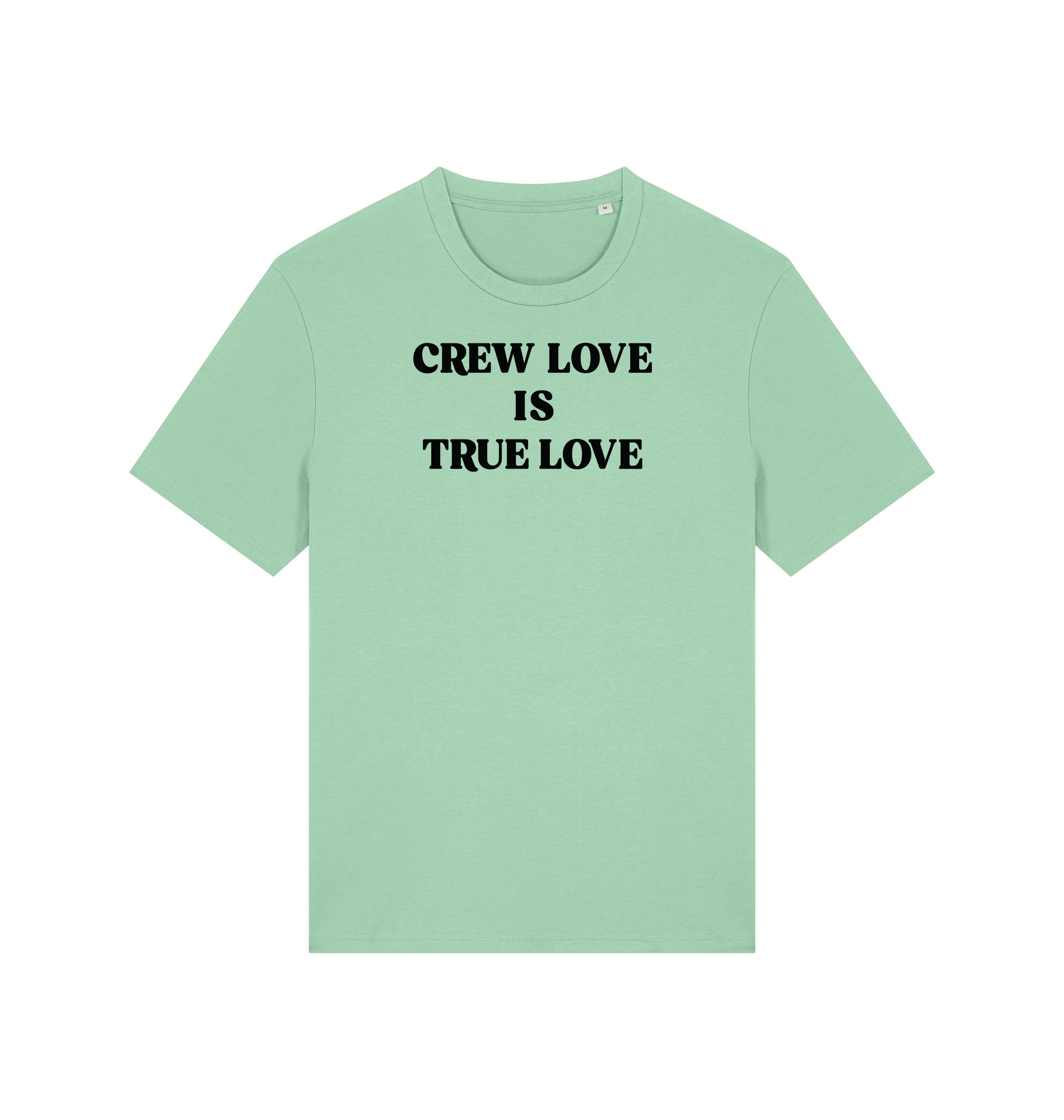 Paul Van Dyk Crew Love is True Love slogan unisex light t shirt-Paul Van Dyk-Essential Republik