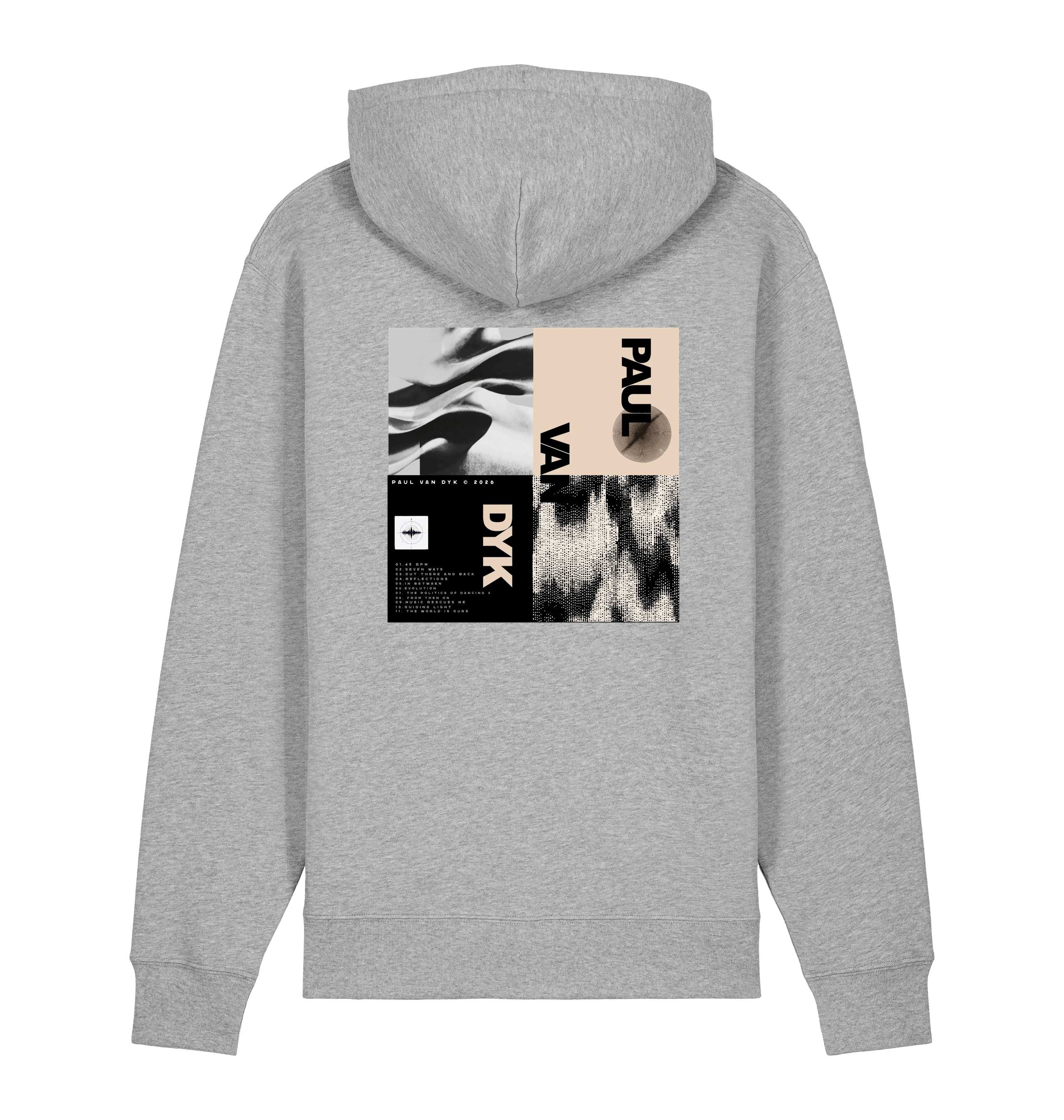 Paul Van Dyk photo block unisex hoodie-Essential Republik-Essential Republik