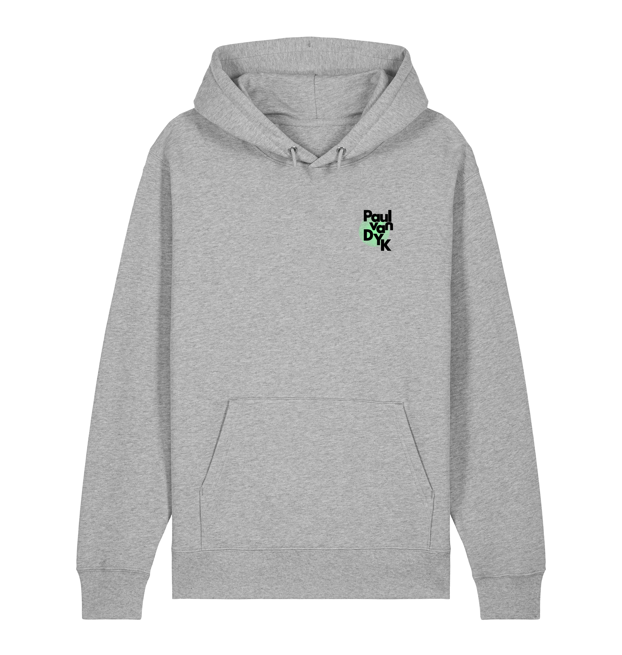 Paul Van Dyk mixed text unisex hoodie in grey-Essential Republik-Essential Republik