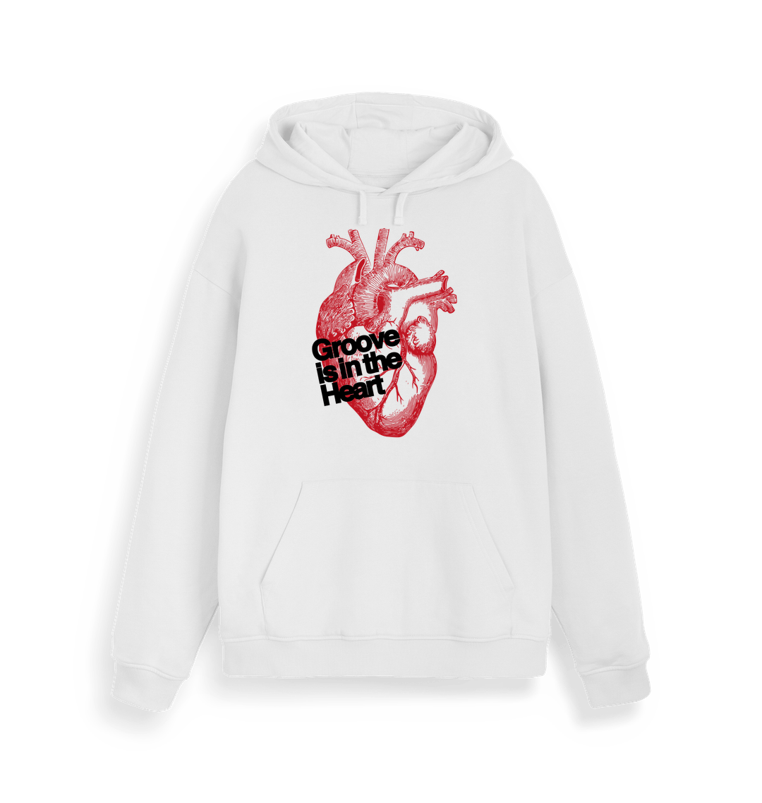 Blood & Sweat D Lite Unisex White Hoodie-Essential Republik-Essential Republik