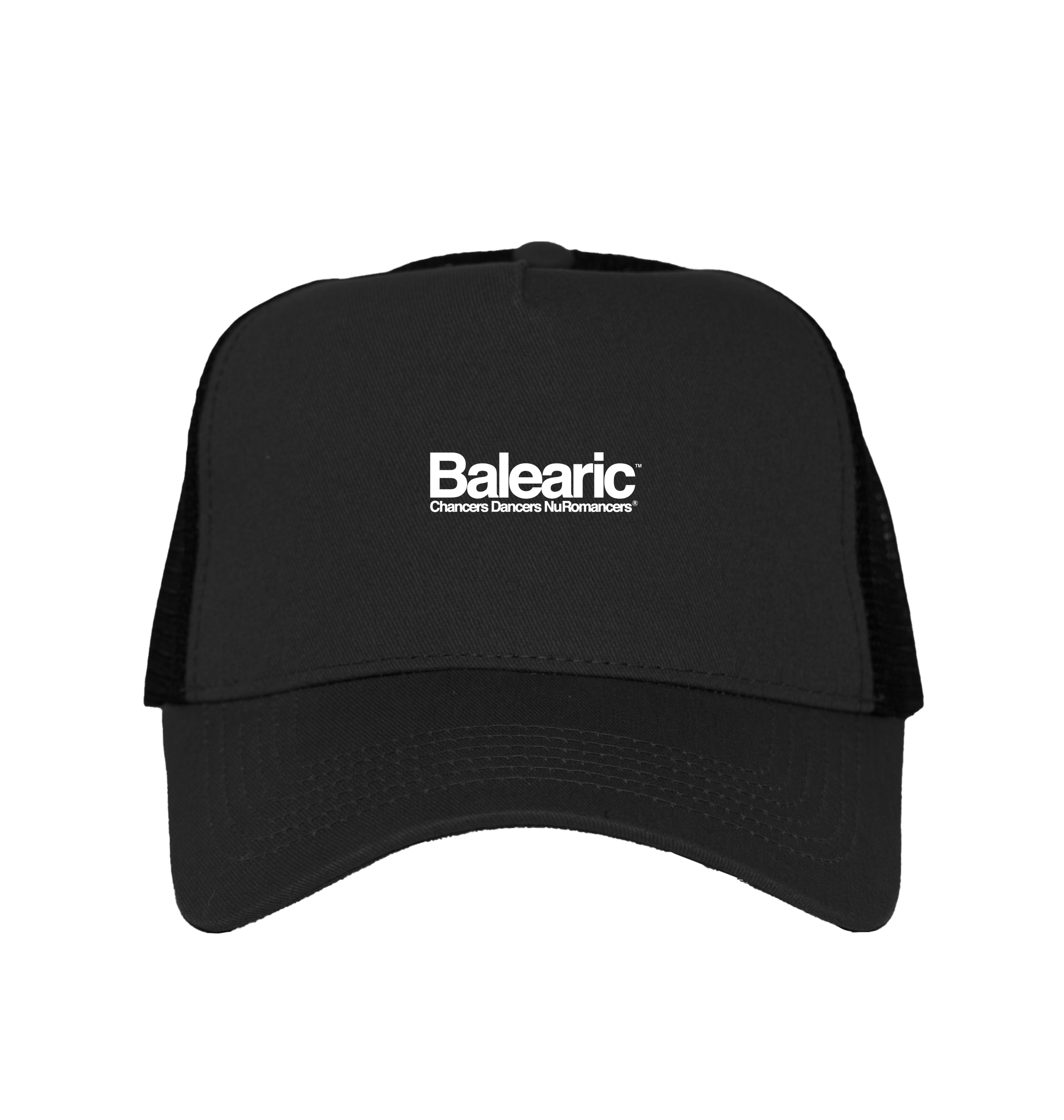 Blood & Sweat Balearic Black Trucker Cap-Essential Republik-Essential Republik