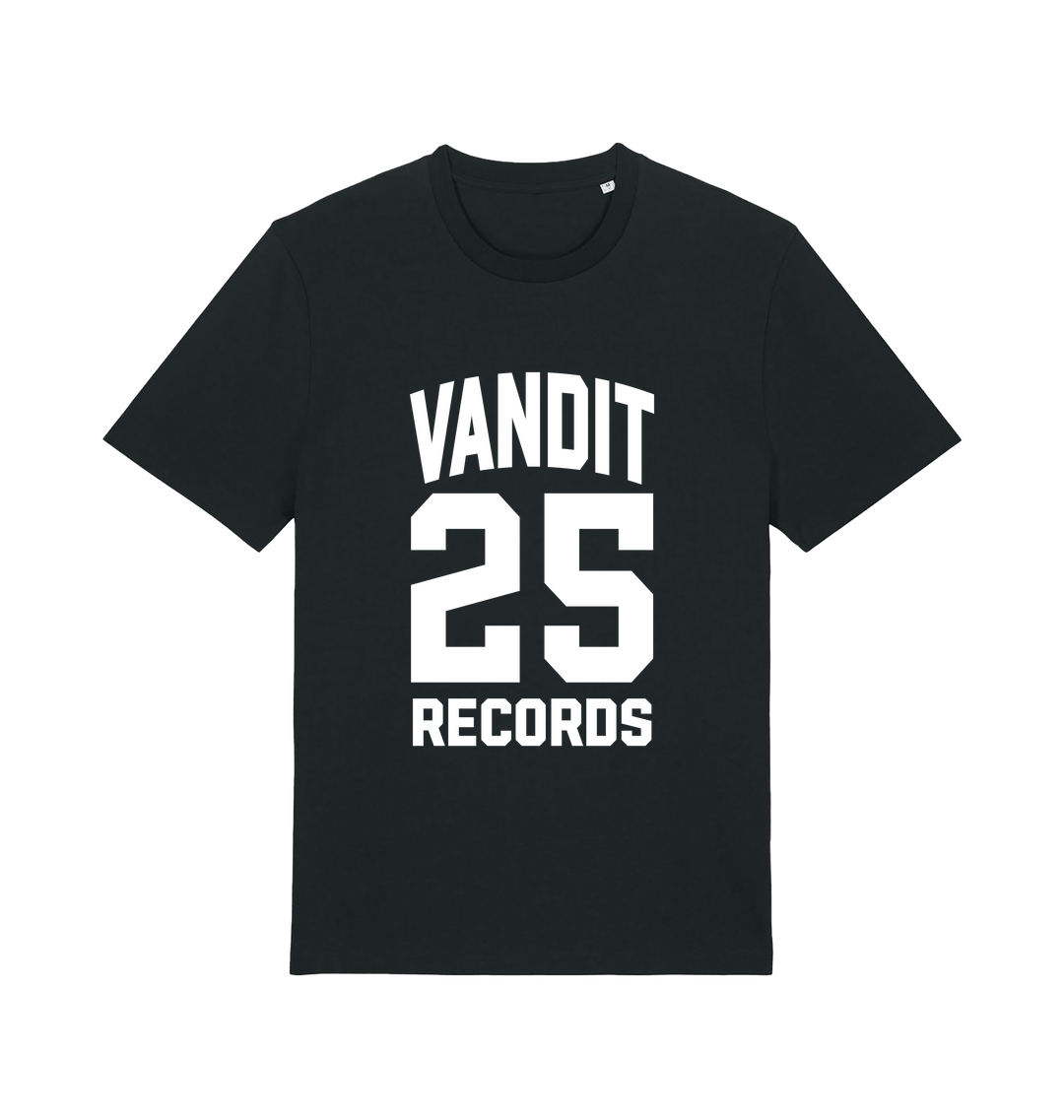 VANDIT Records 25 Years Unisex Organic T Shirt-Essential Republik-Essential Republik