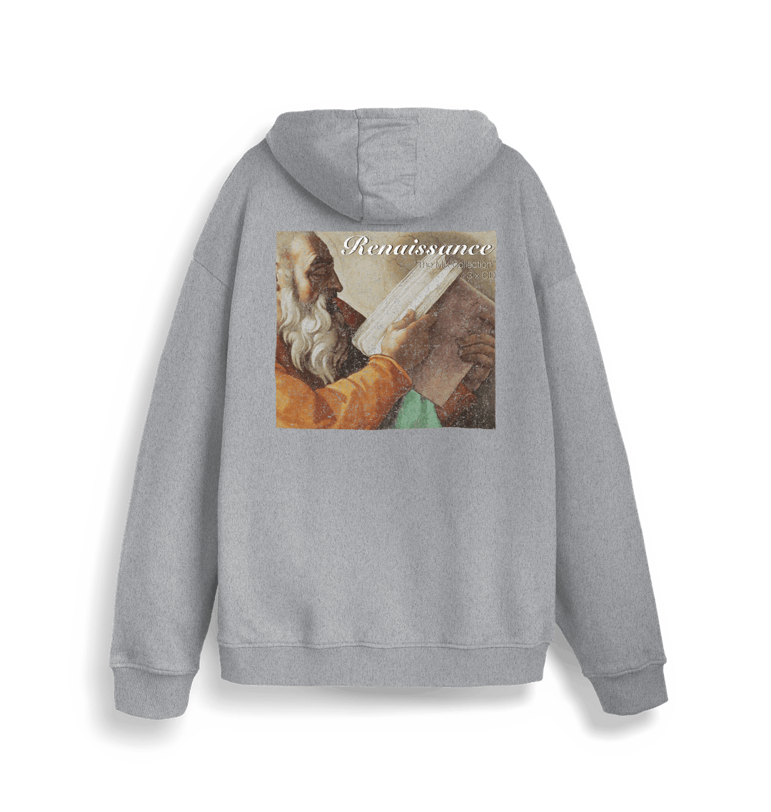 Heather Grey Printed Sweater