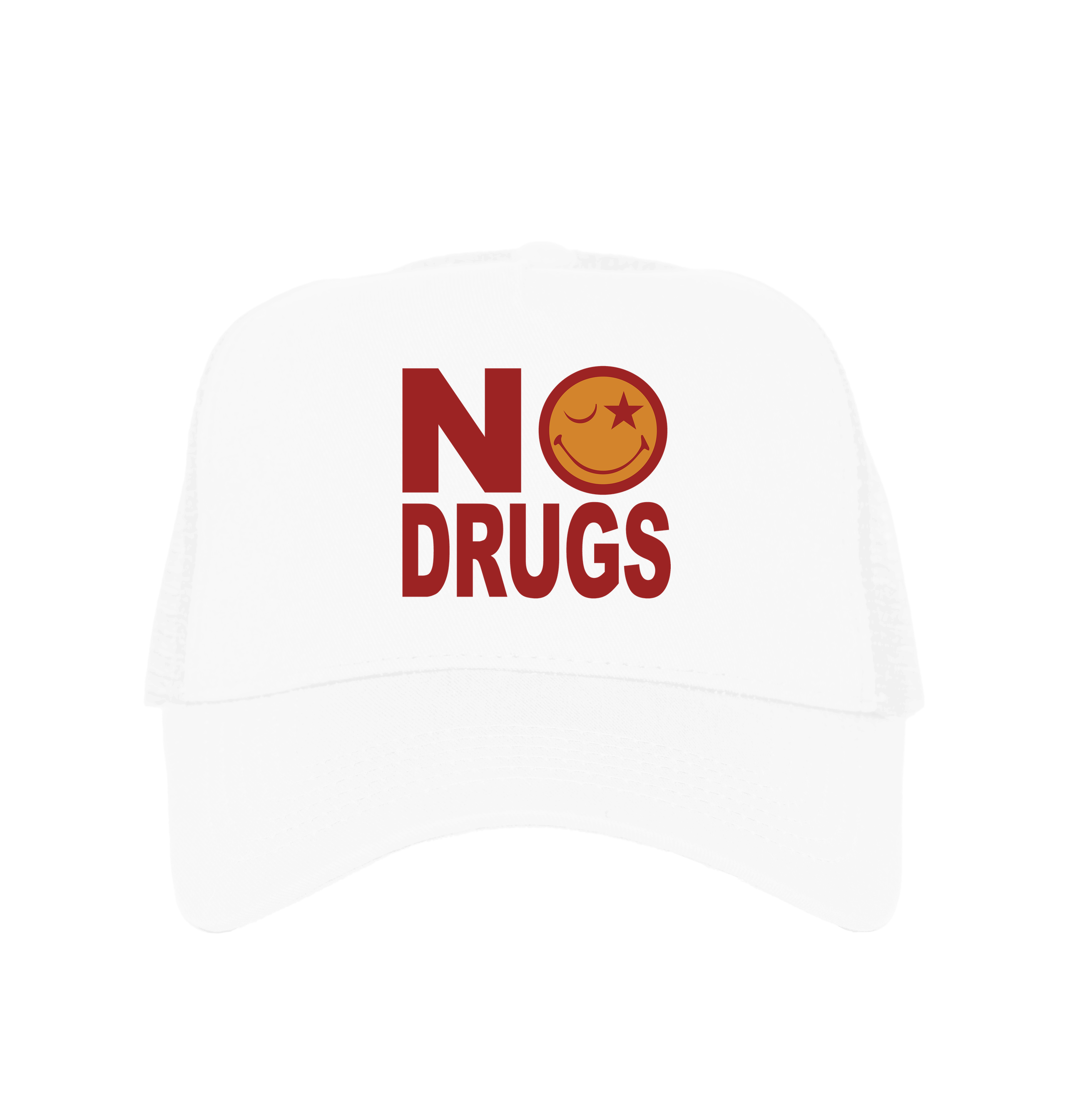 Blood & Sweat No Drugs Trucker Cap-Essential Republik-Essential Republik