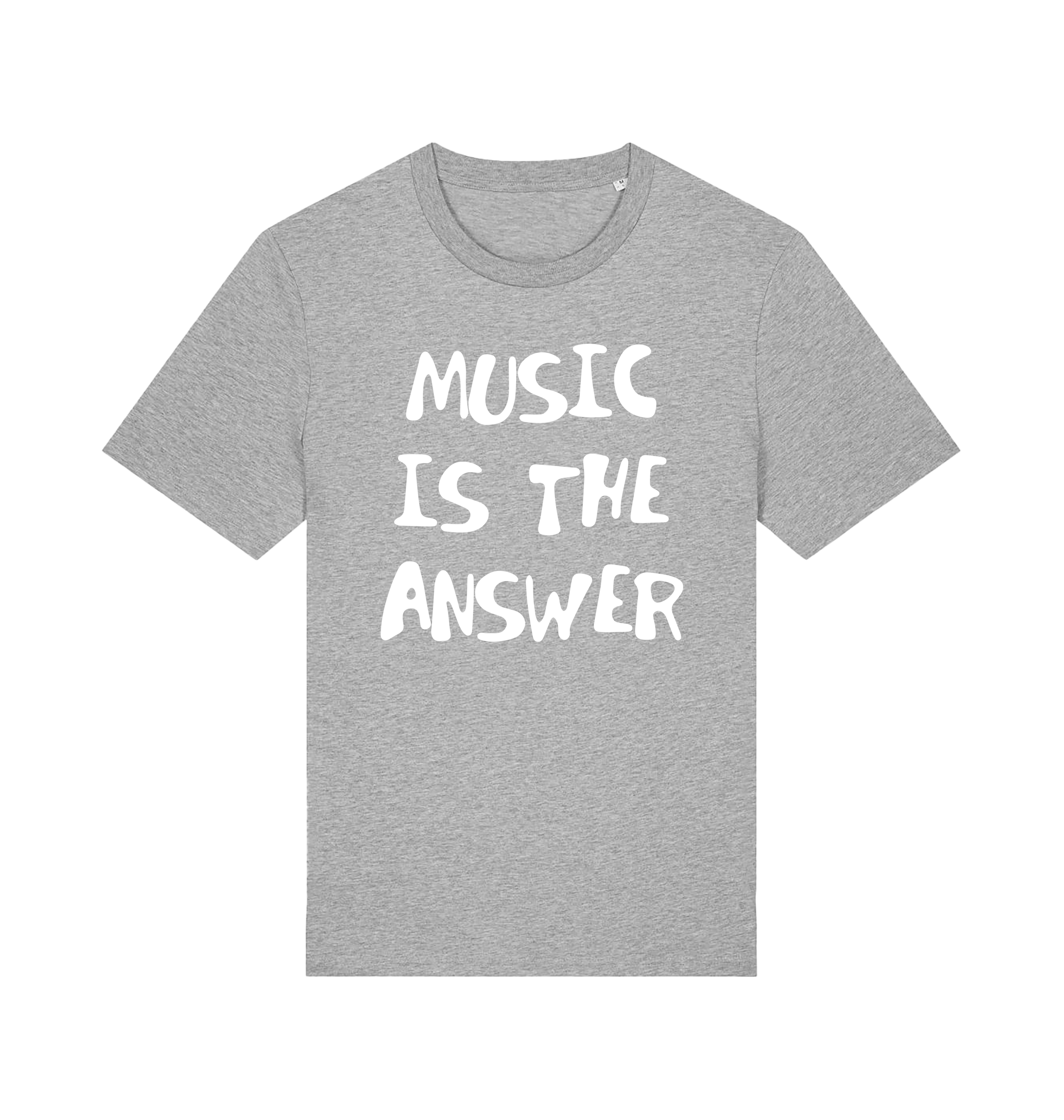 Danny Tenaglia Music Is The Answer White Graffiti Print Men's Organic T Shirt-Essential Republik-Essential Republik